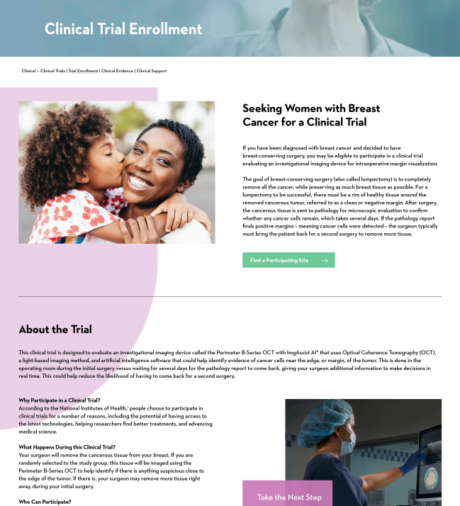 PERIMETER CLINICIAL TRIAL