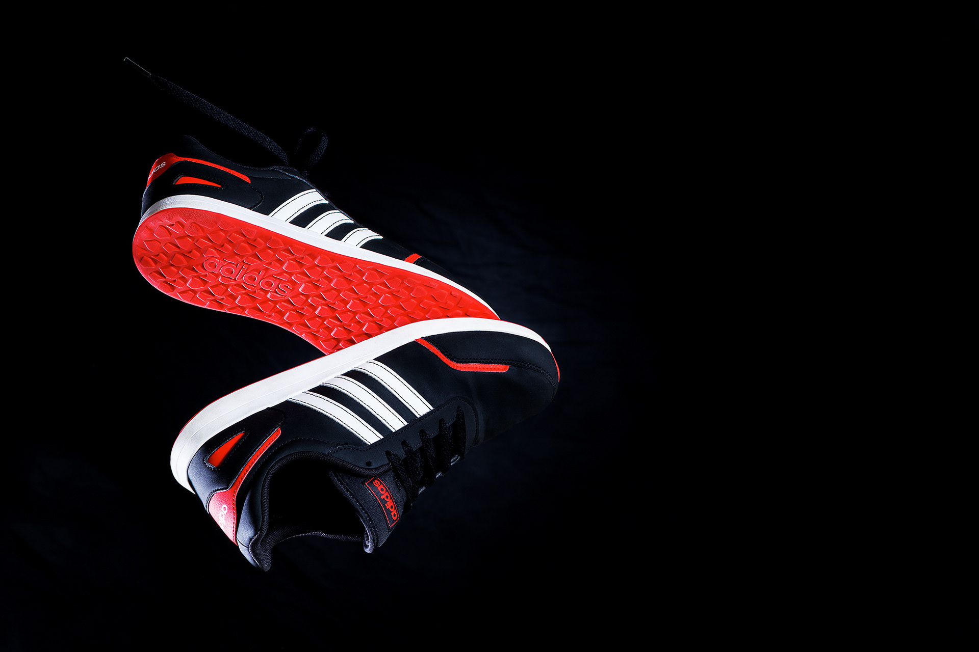 Photo publicitaire d'une paire de chaussure