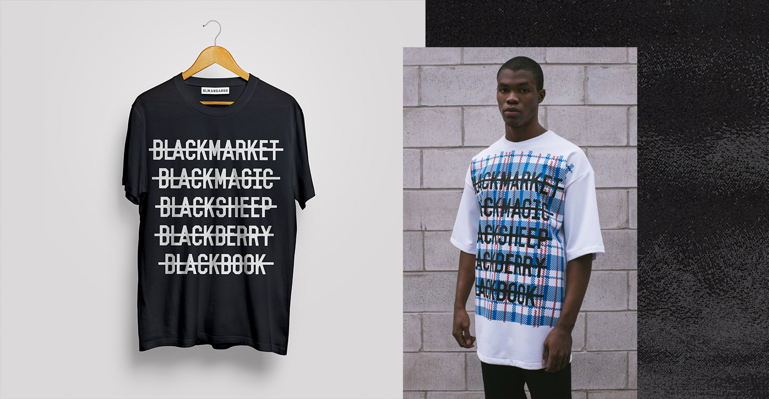 The Peppeh Company (Peppeh Co.) - Blackkangaroo Text Tee