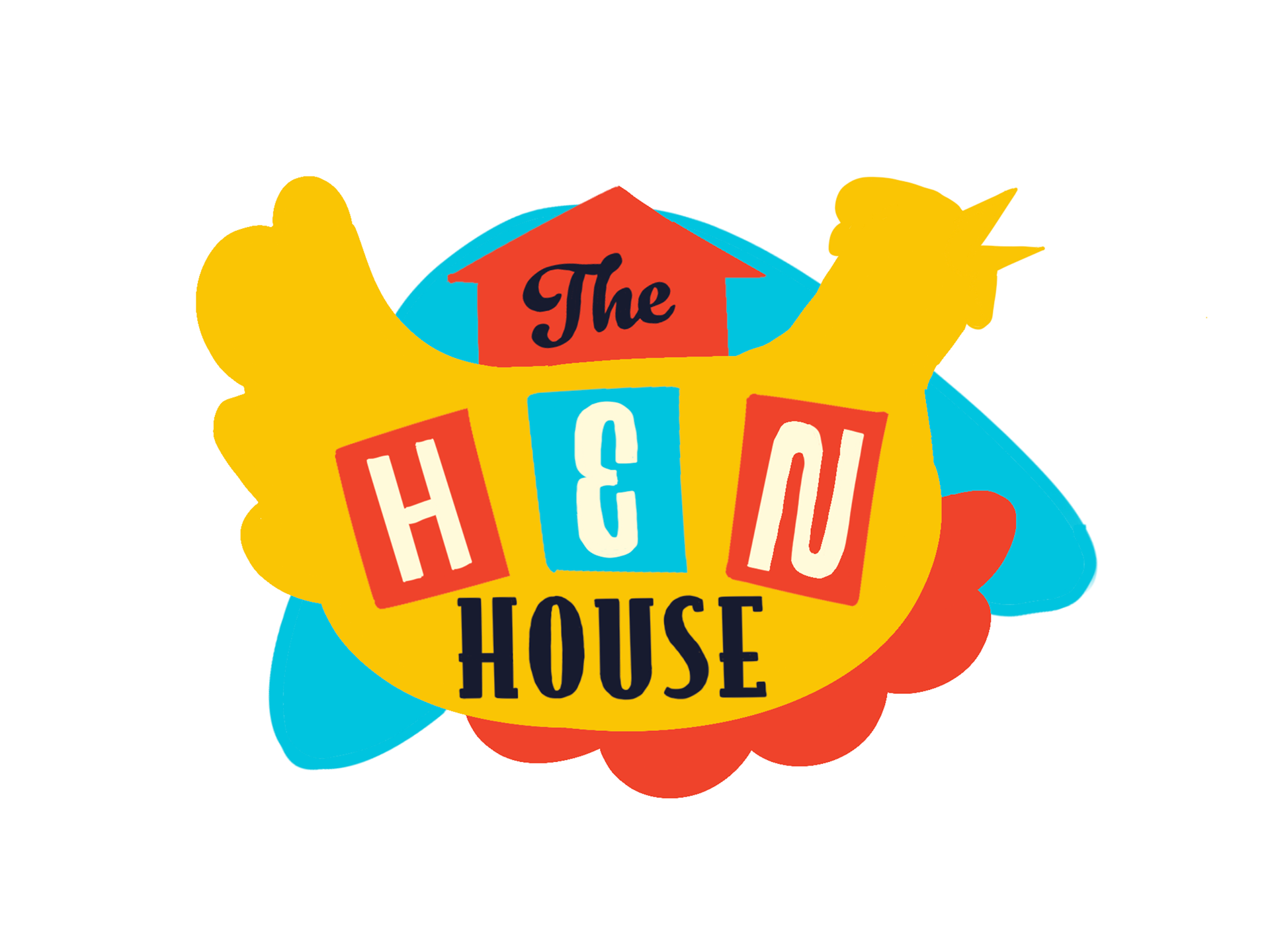 The Hen House Logo, How 2 Get a Job (fast!), 2024, made with Adobe Illustrator