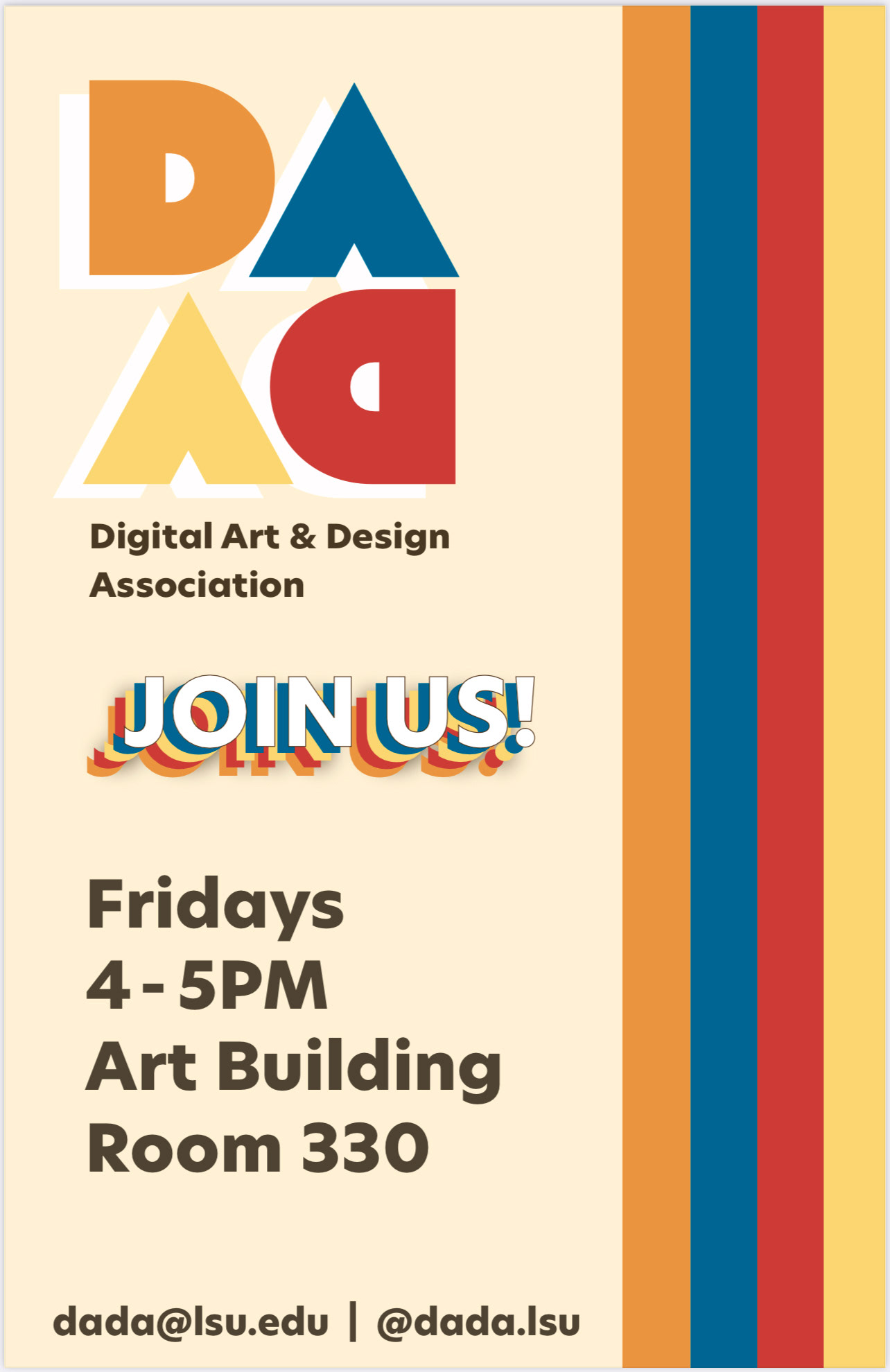 DADA General Poster, 2022, Illustrator