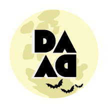 DADA Halloween Sticker, 2022, Illustrator