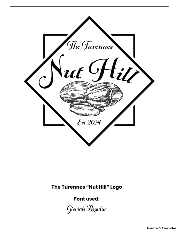 "Nut Hill" Final Logo Design