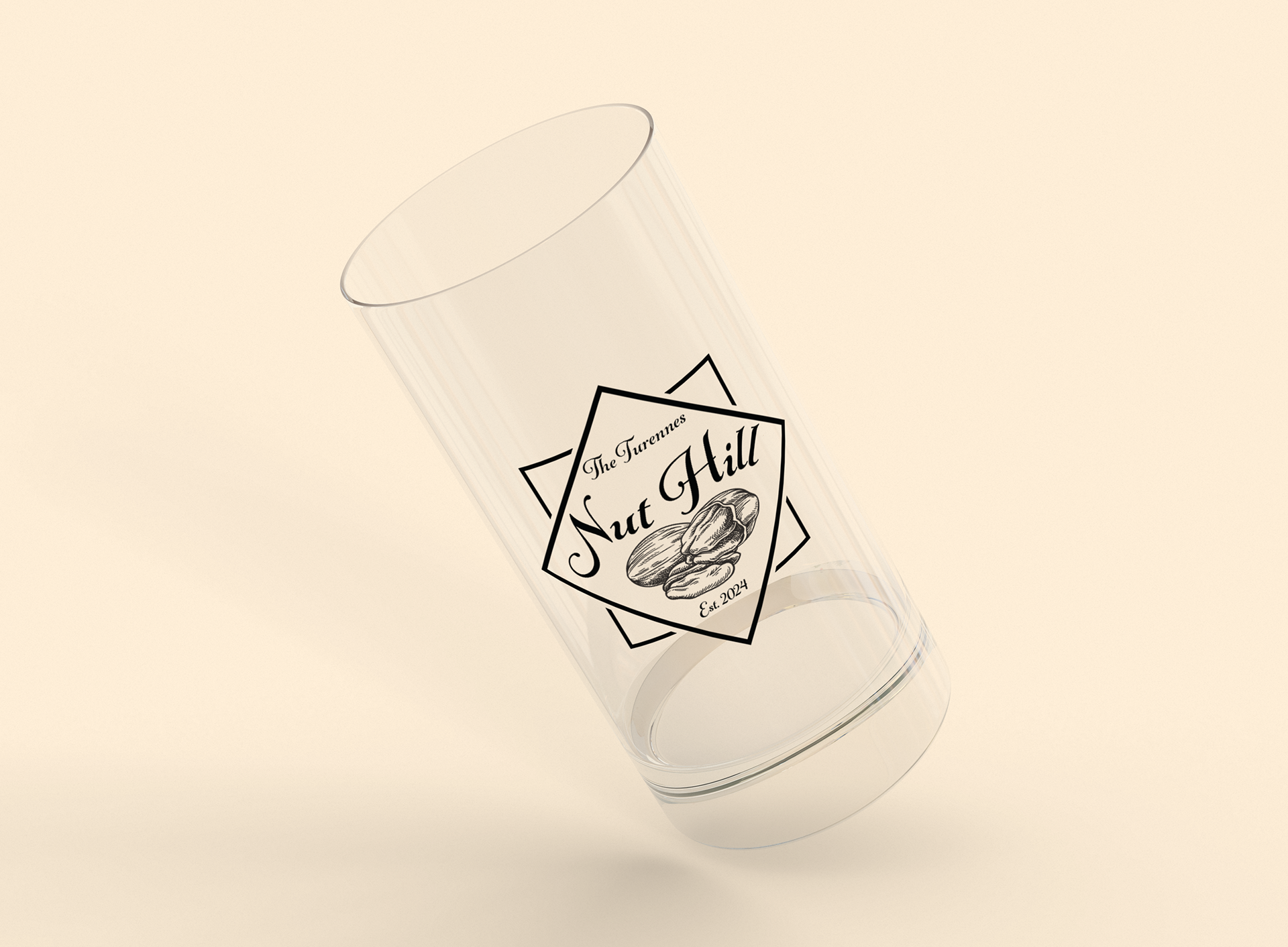 Glass Logo Mockup