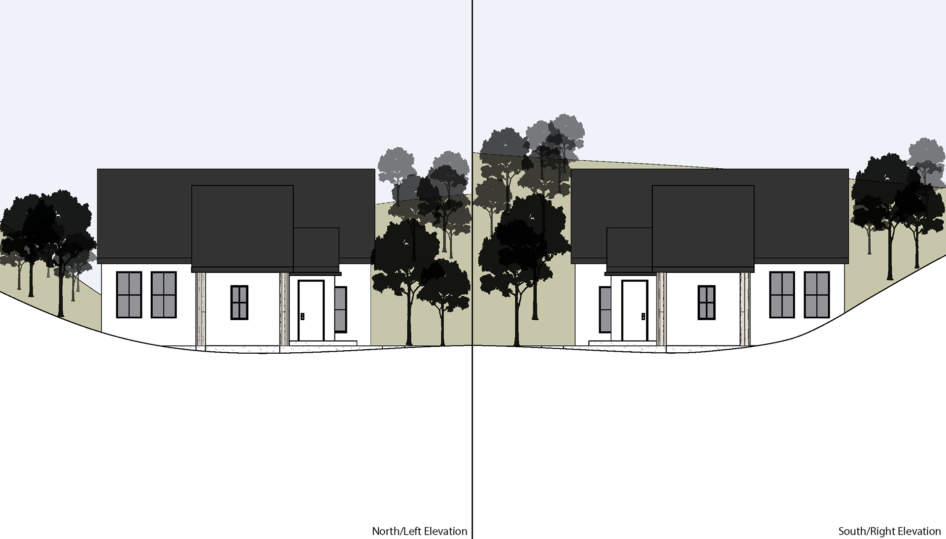 LEFT & RIGHT ELEVATION