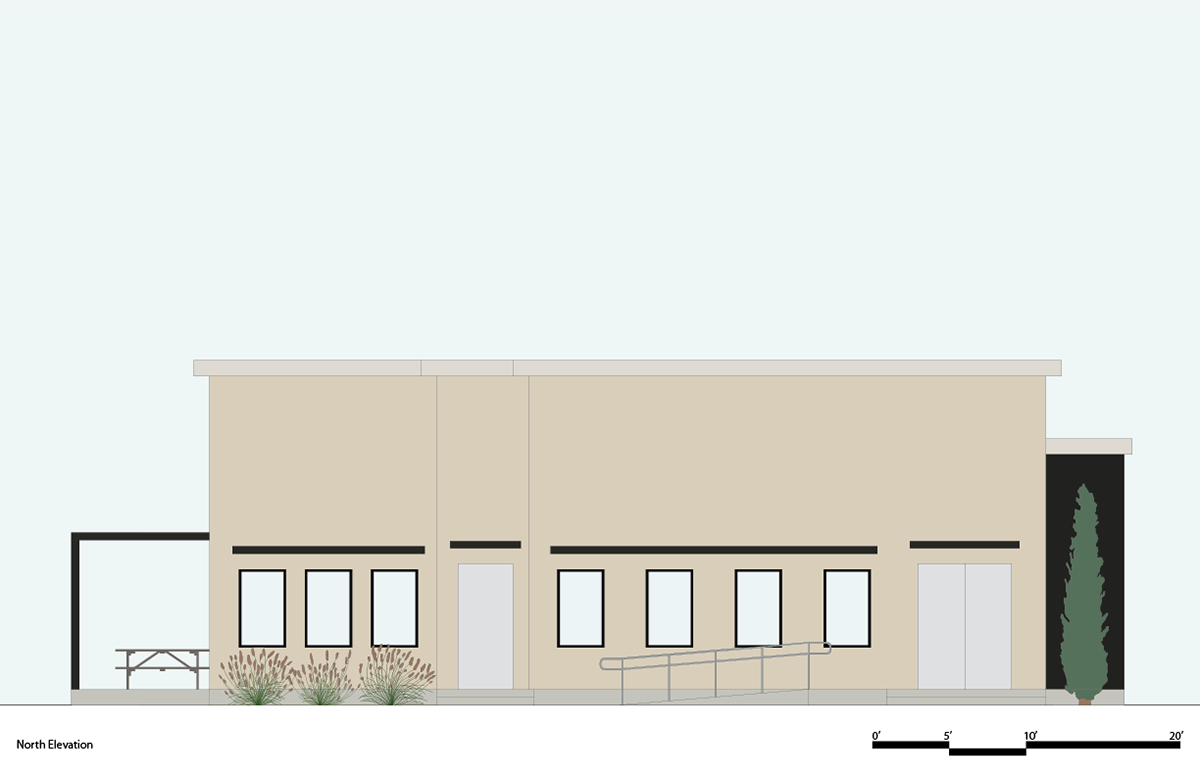 NORTH ELEVATION
