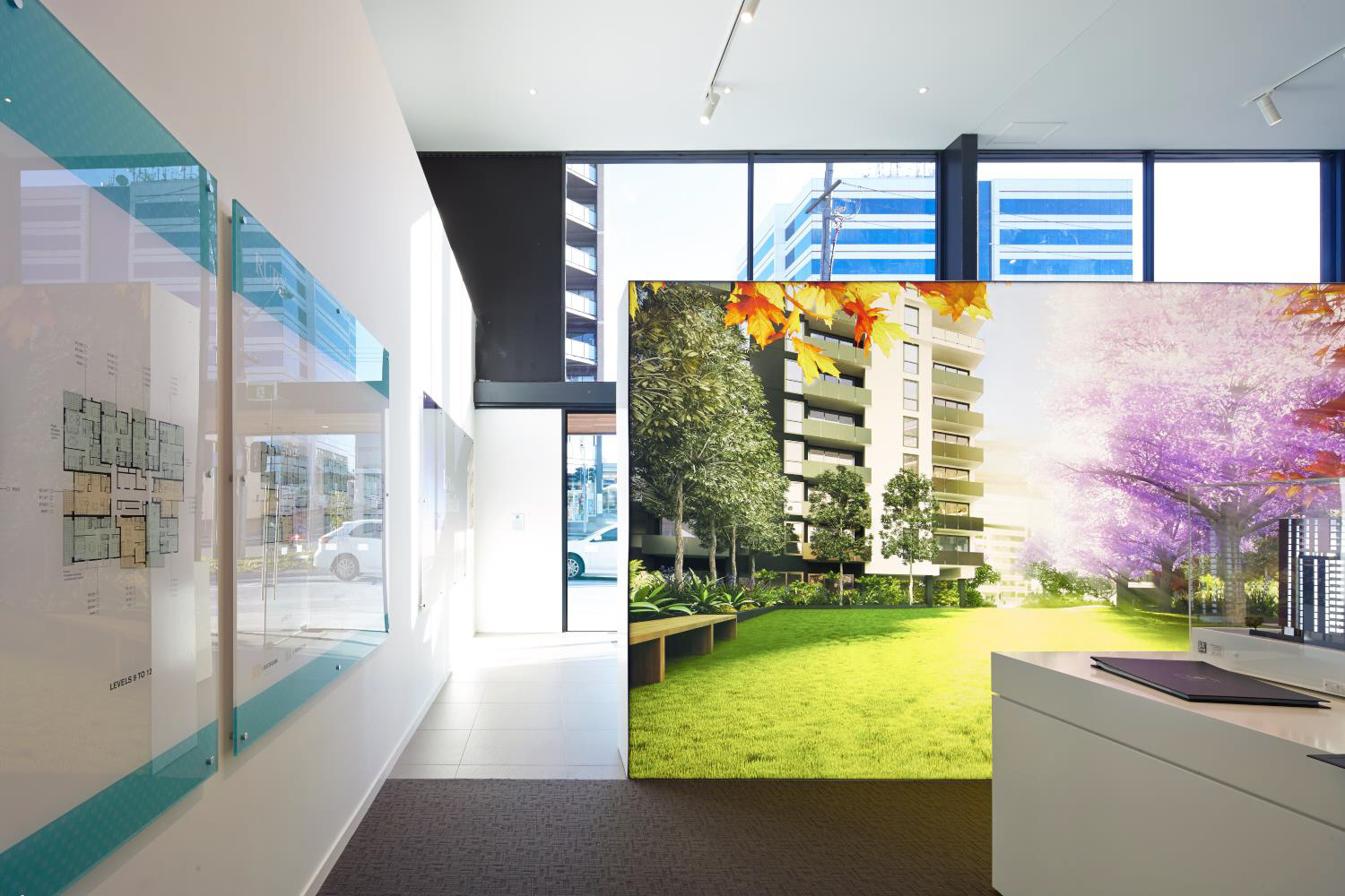 Display Suite Lightbox and Floorplates