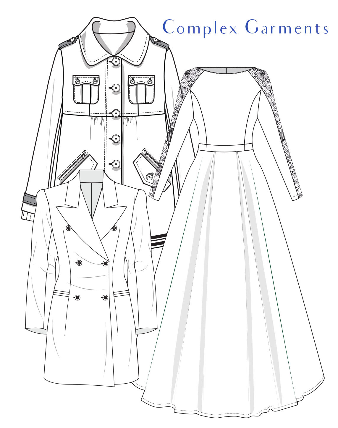 Complex Garments Examples