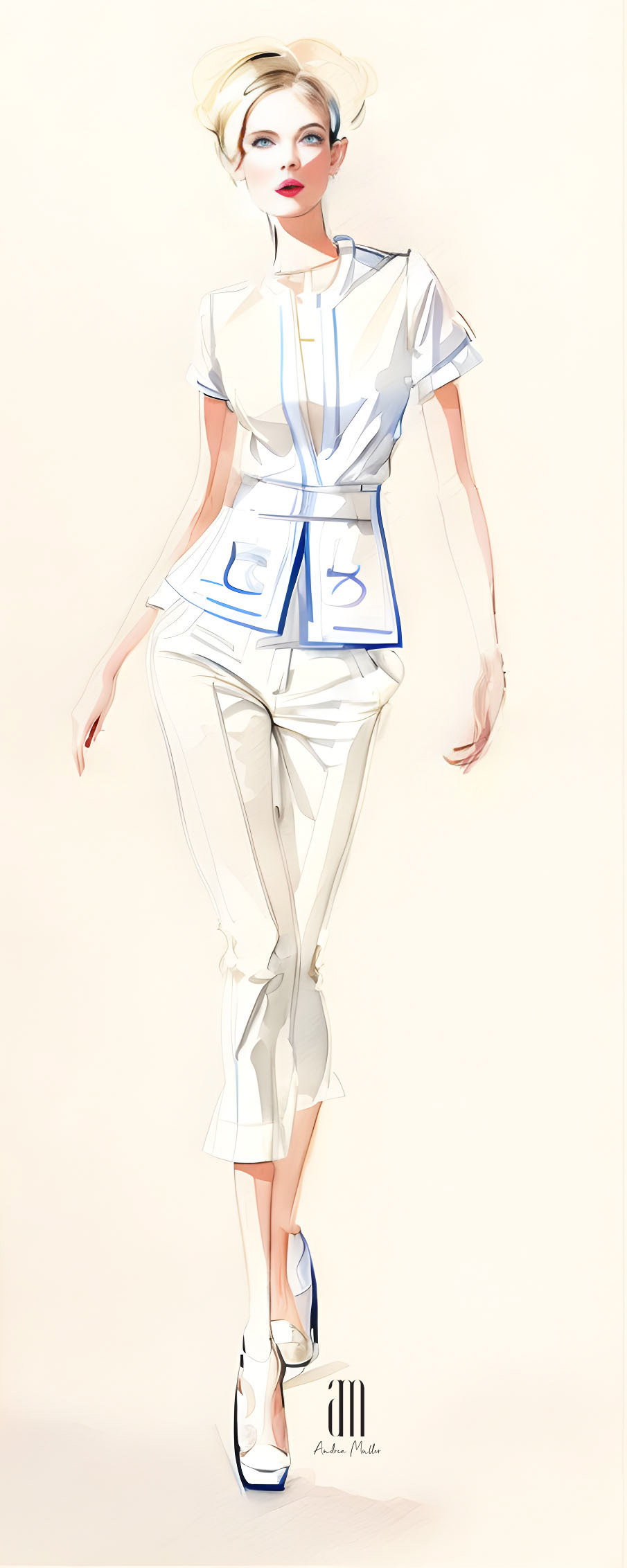 Andrea Müller  Fashion Designer, Illustrator - WOMEN:LINGERIE