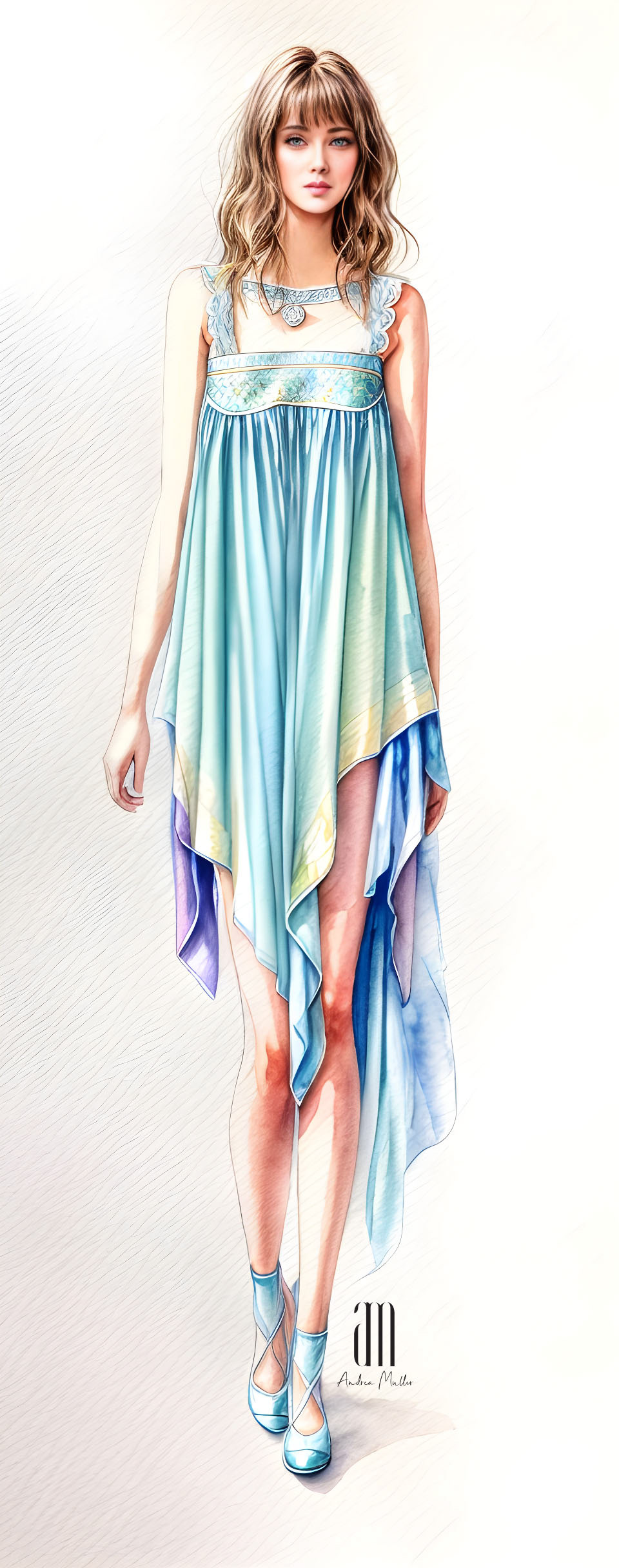 Andrea Müller  Fashion Designer, Illustrator - FASHION ILLUSTRATIONS