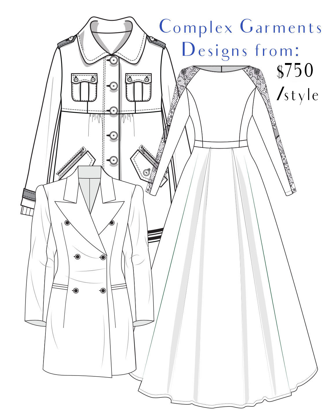 Complex Garment Examples