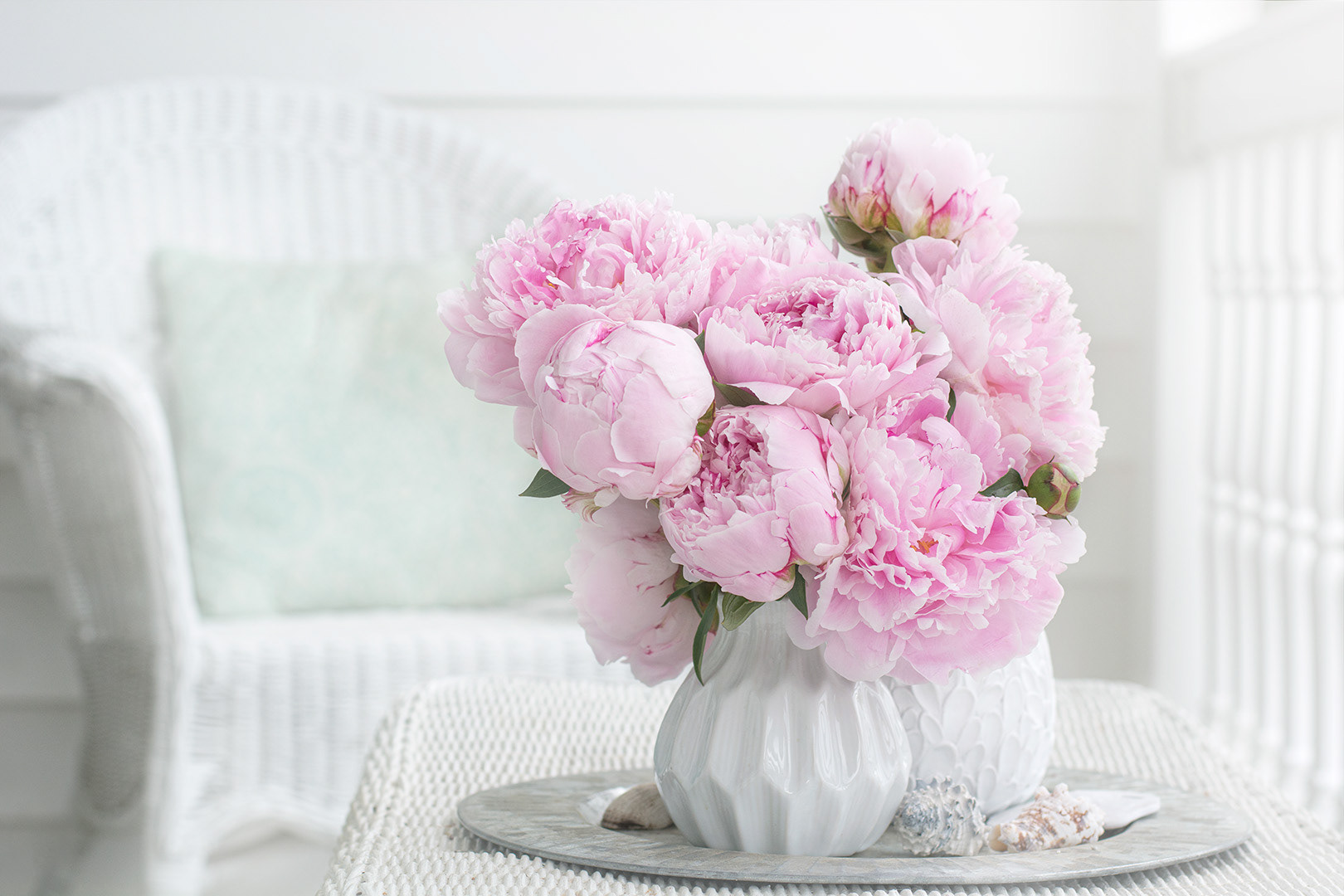 Peonies on the Porch
