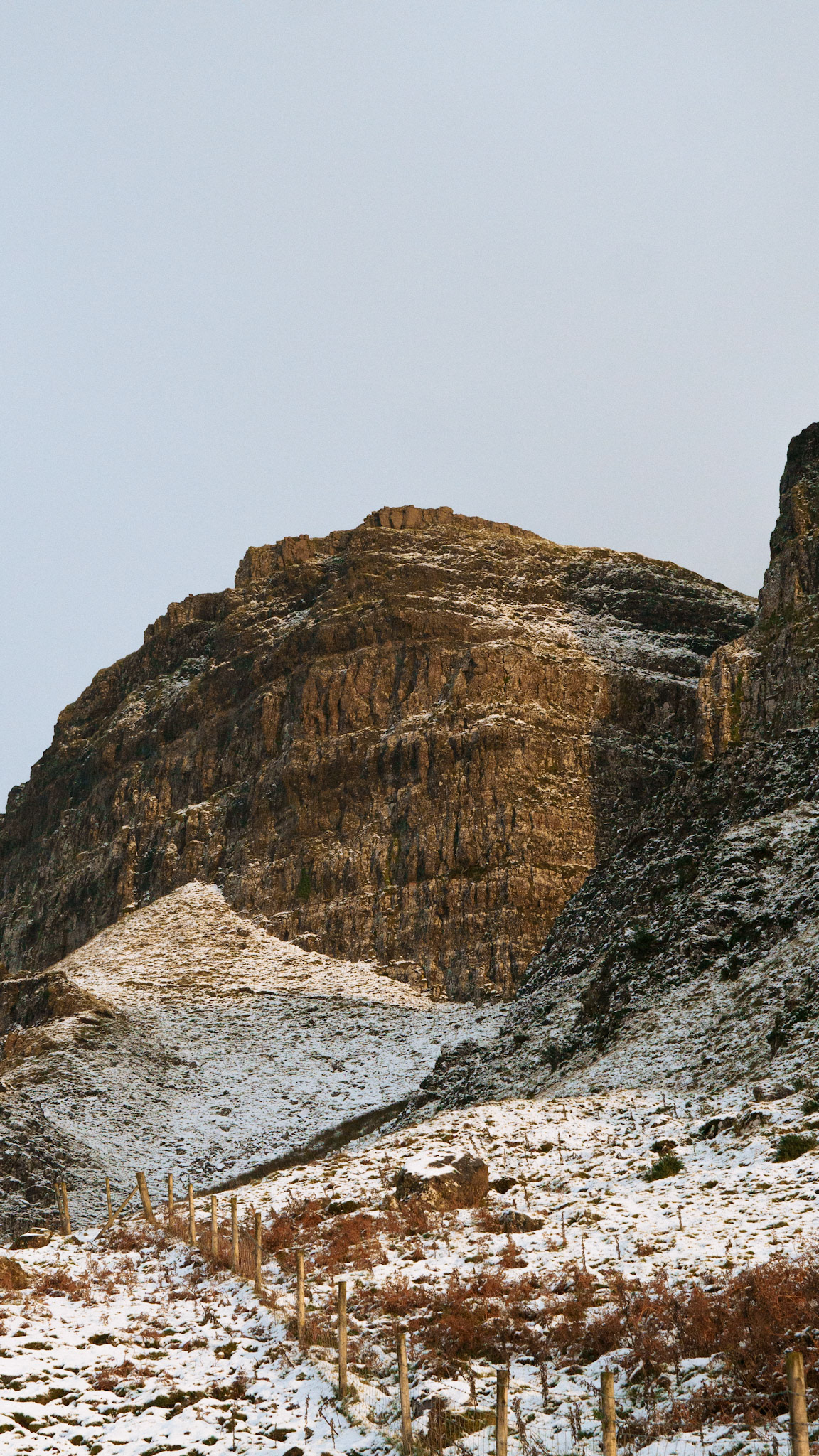 Snow-swept Sharpness at Binevenagh