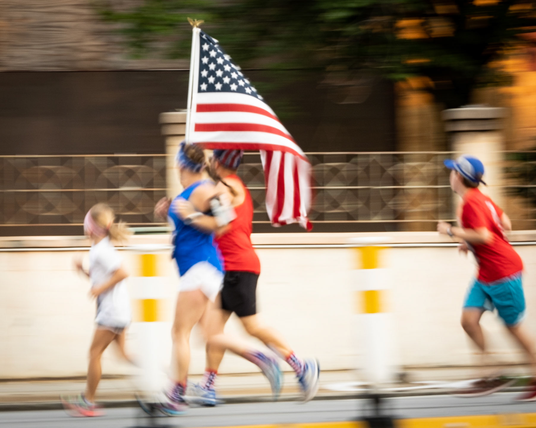 Running for Old Glory