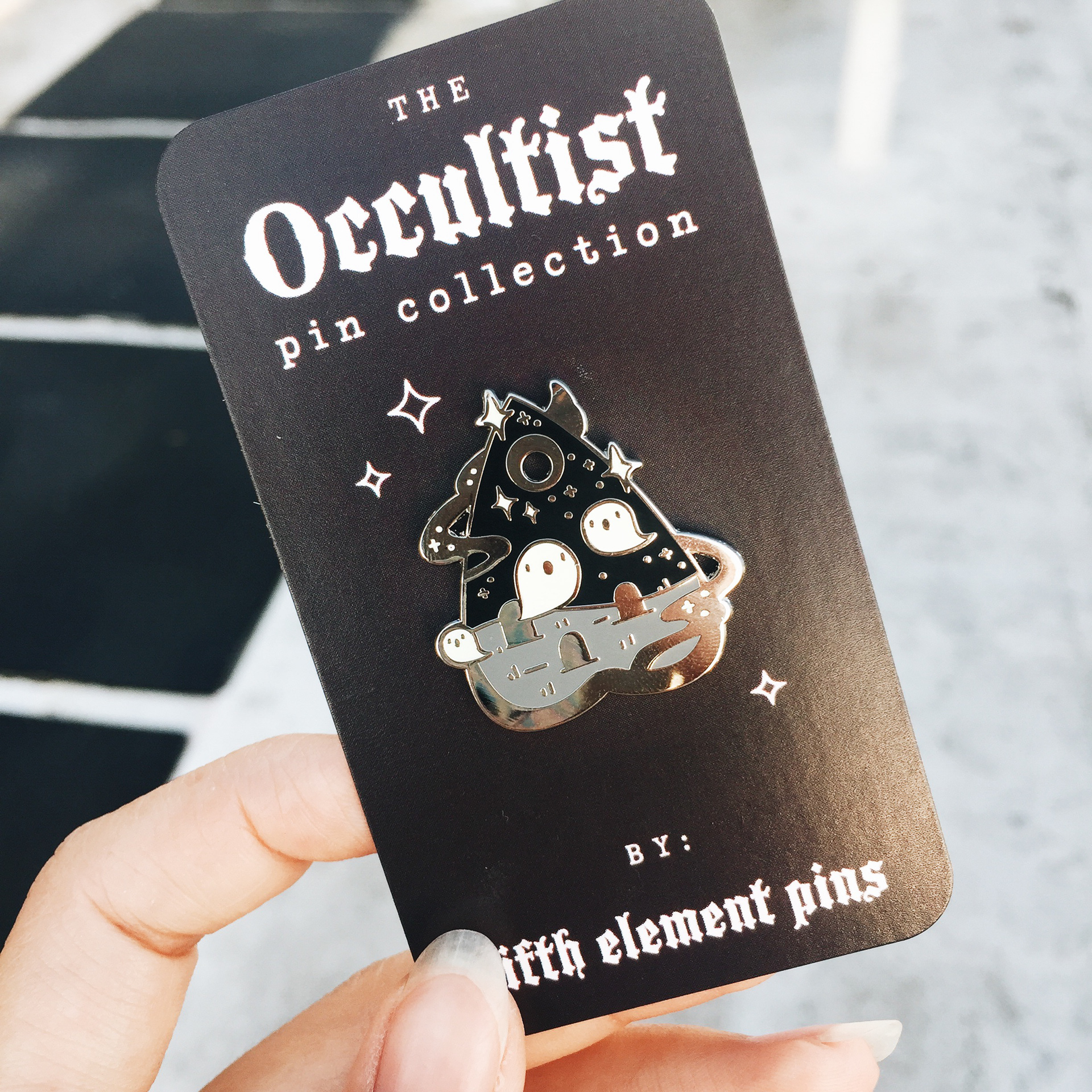 "Ghost Terrorium" Pin