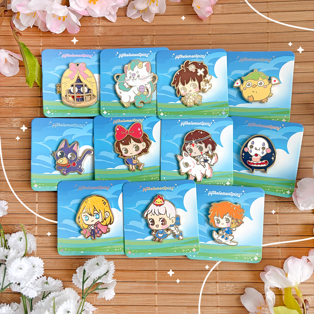 Ghibli v2 Pins