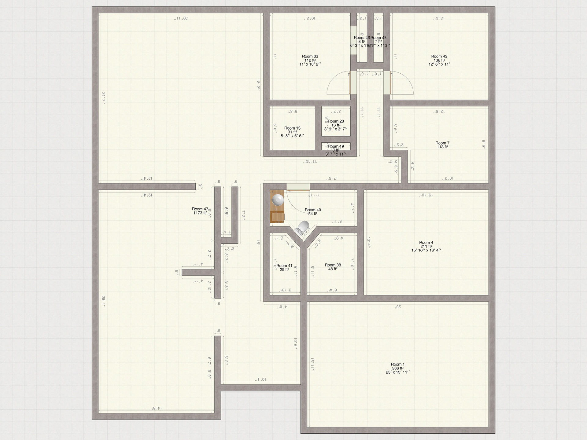 Original layout for our home