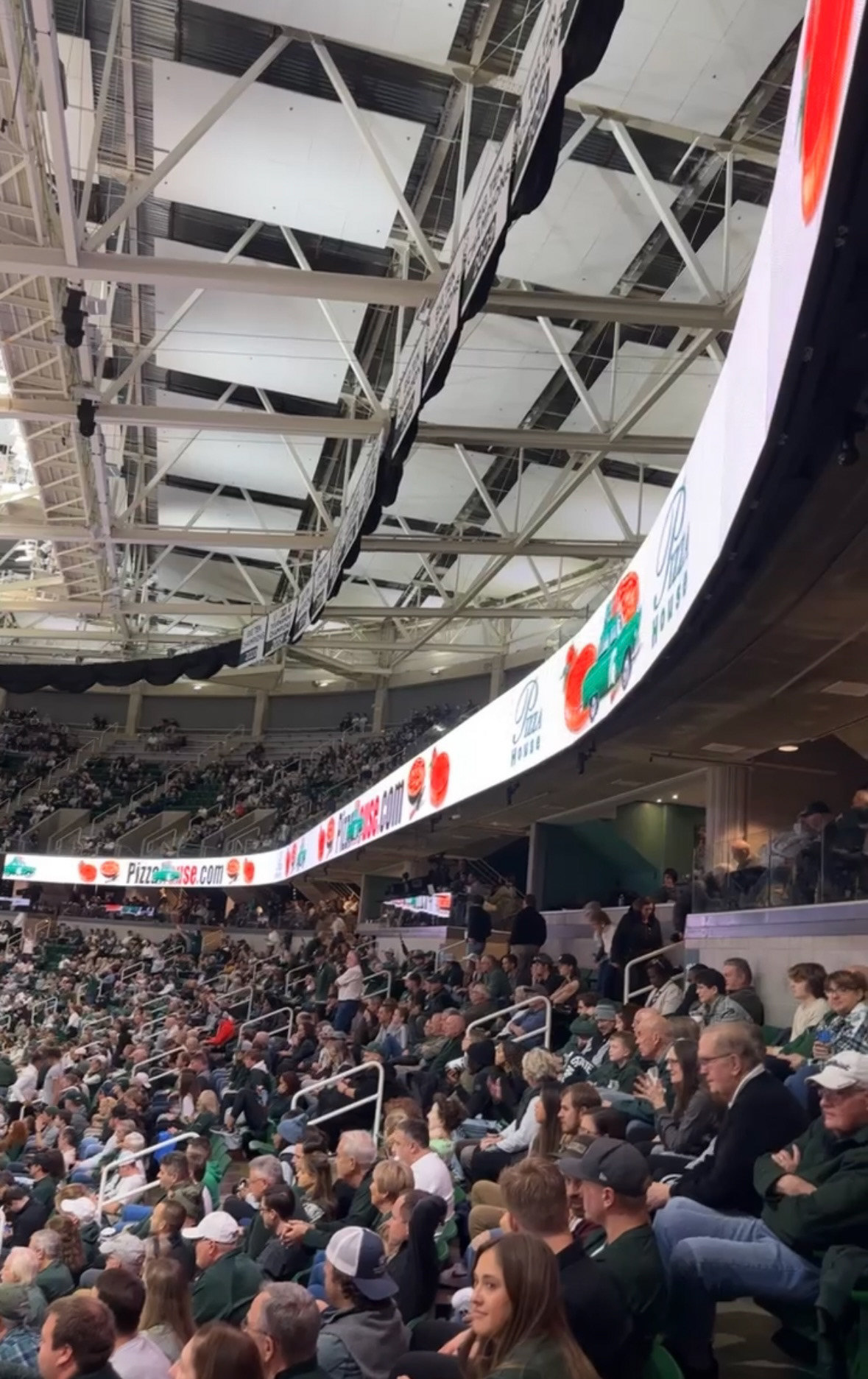 Halo Advertisement at Breslin Arena