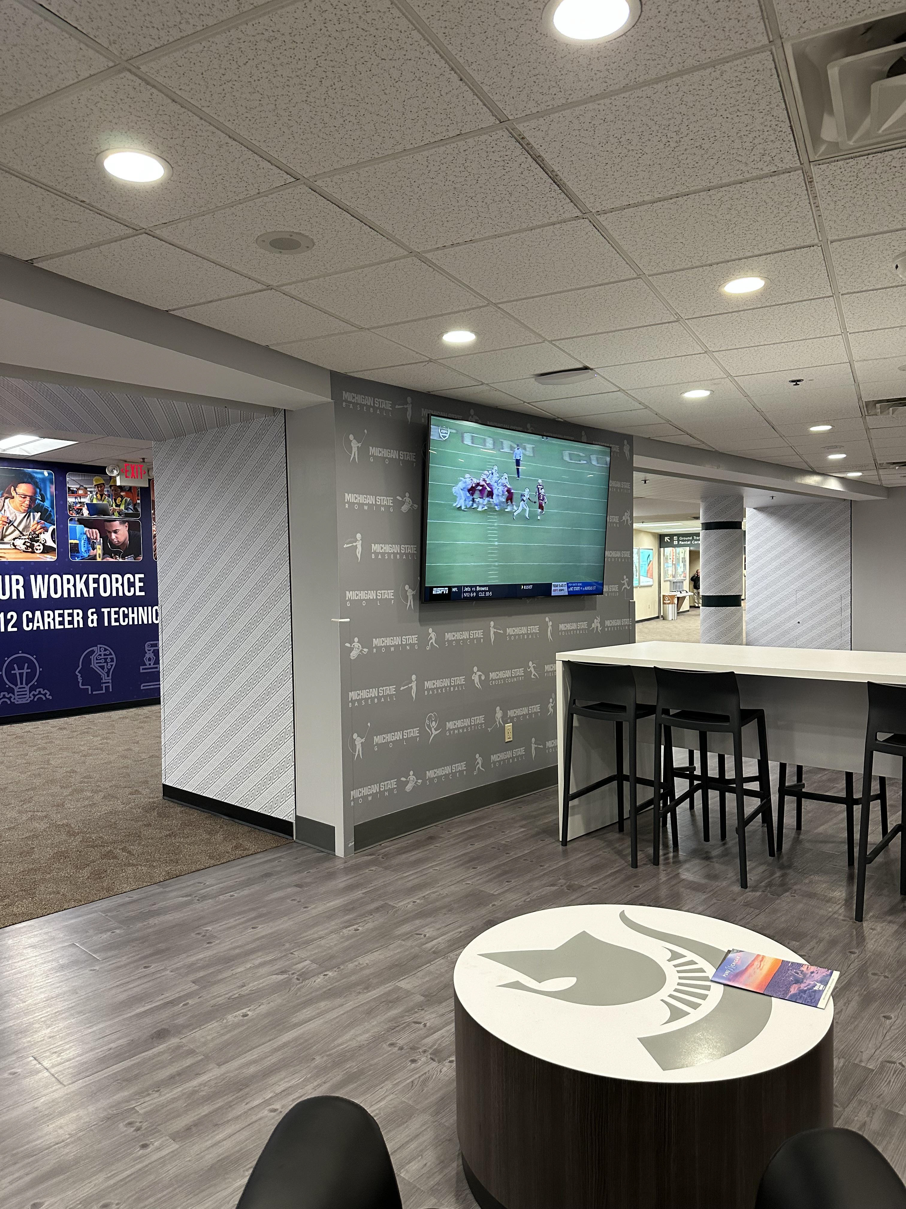 CRIA (Lansing Airport) Spartan Lounge