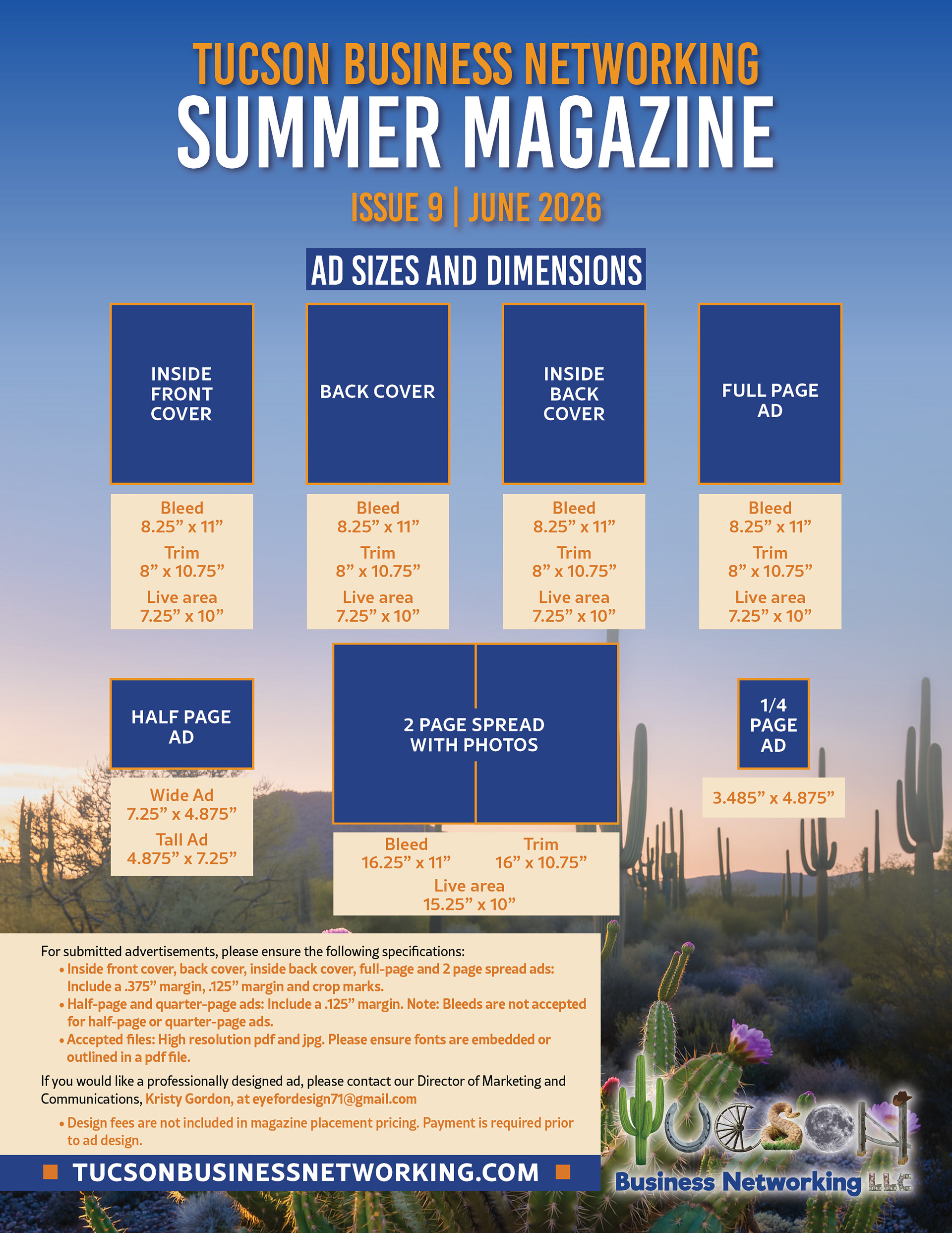 Design created in Adobe InDesign. Photo editing in Adobe Photoshop.