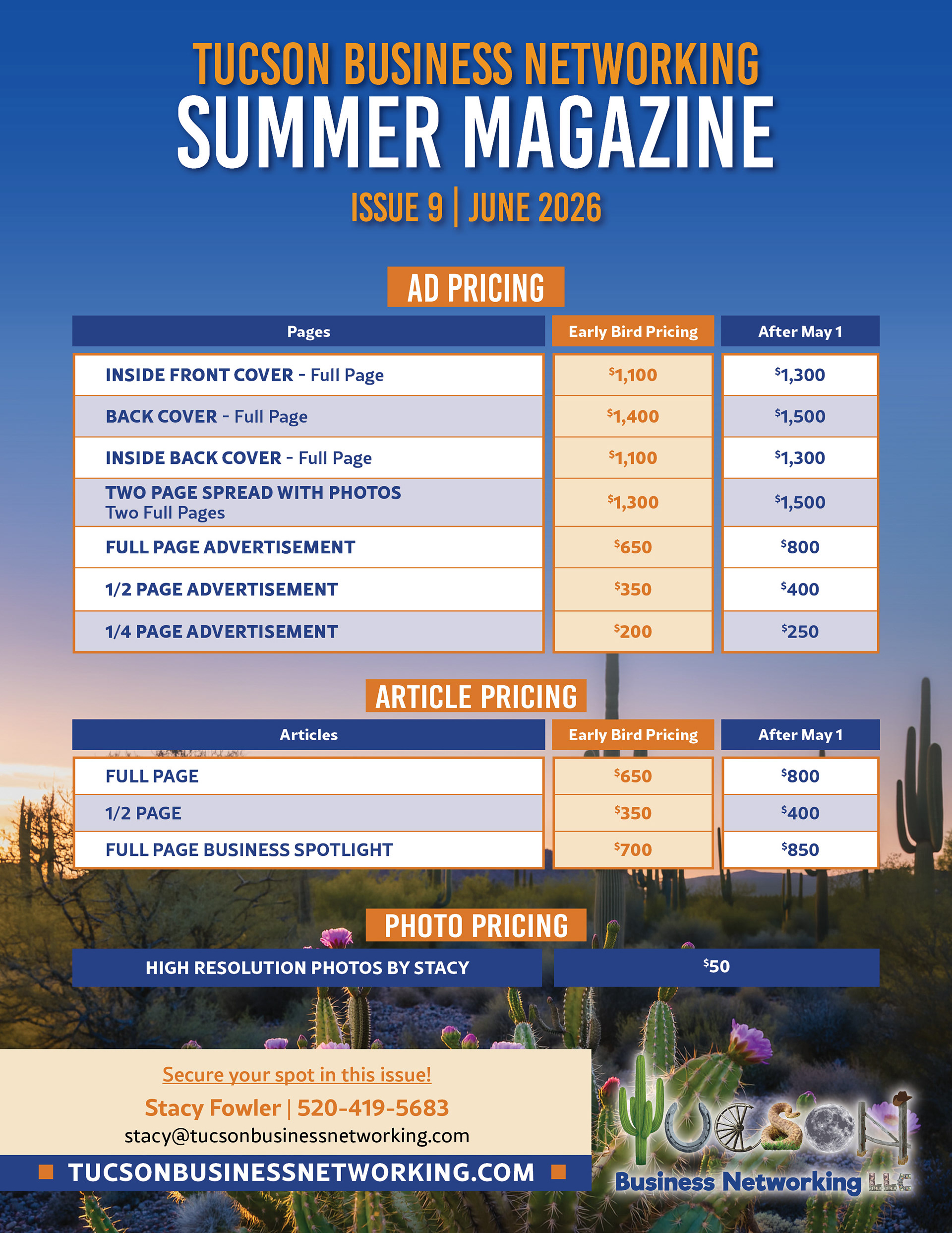 Design created in Adobe InDesign. Photo editing in Adobe Photoshop.