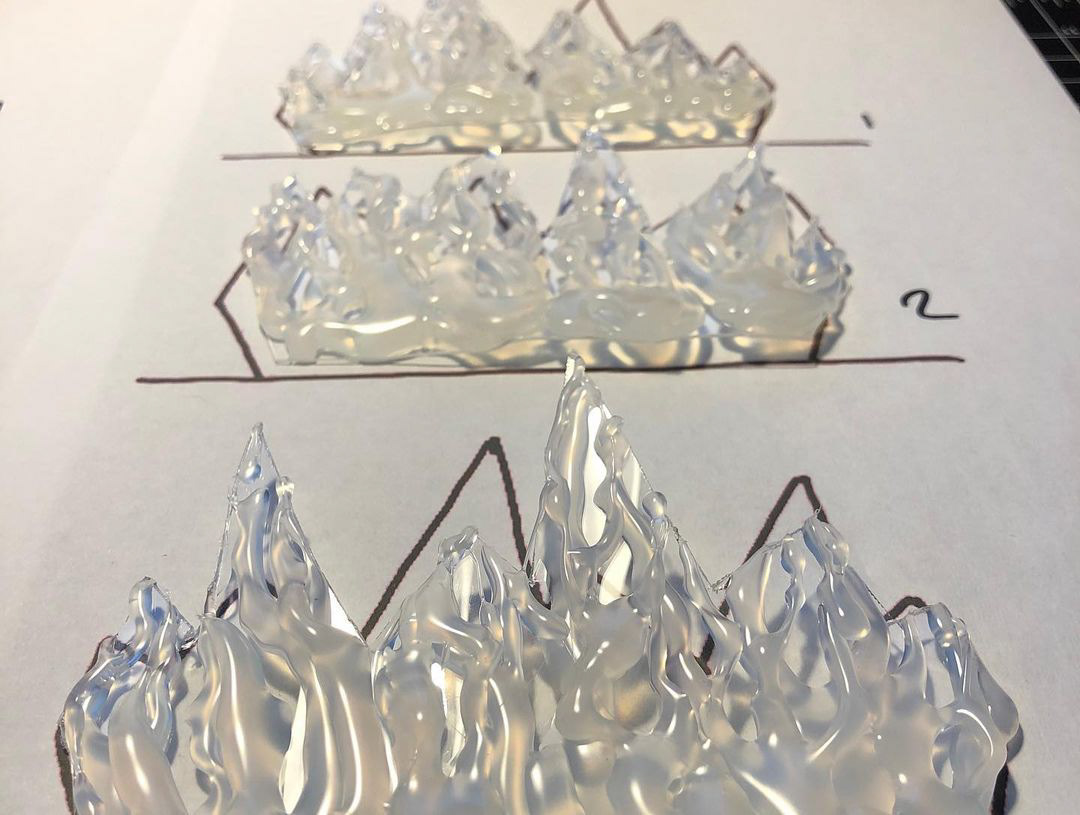 Hot Glue Fire Texture