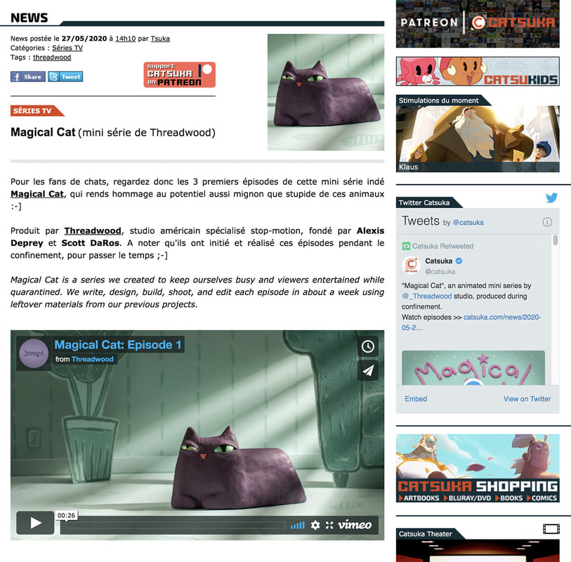 AWC Catsuka Magical Cat Feature