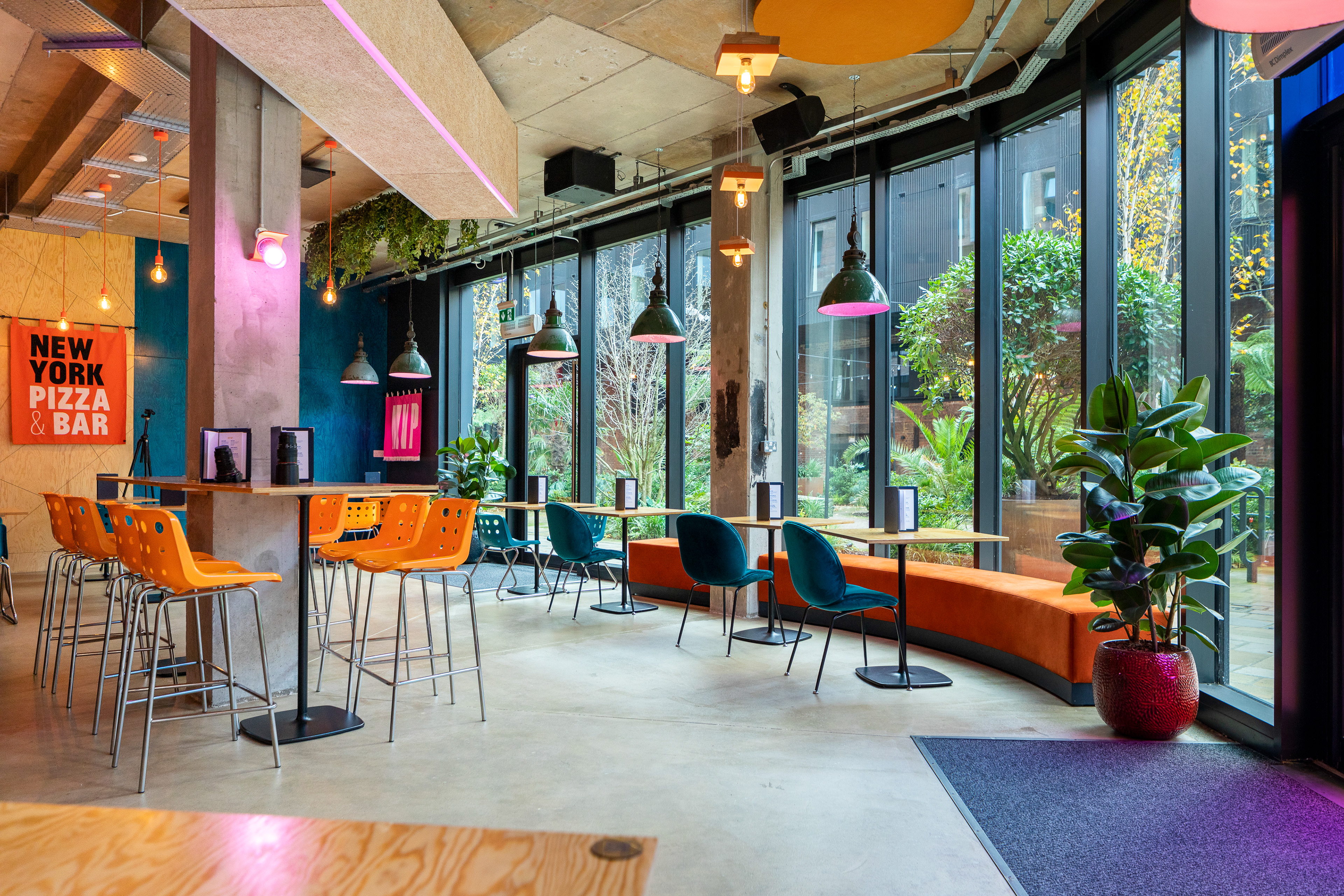 Nell's Pizza, Manchester. Up North Architects