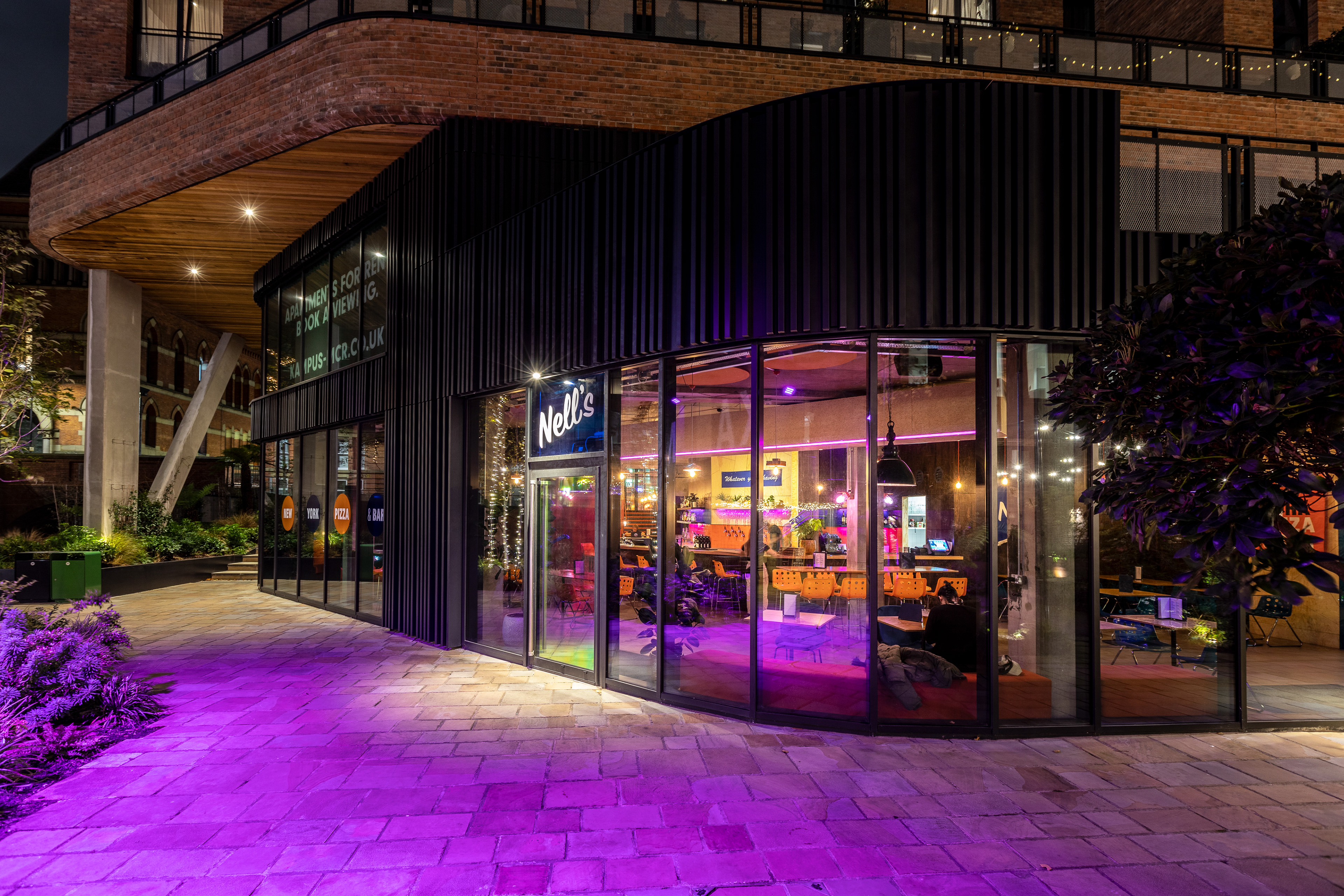 Nell's Pizza, Manchester. Up North Architects