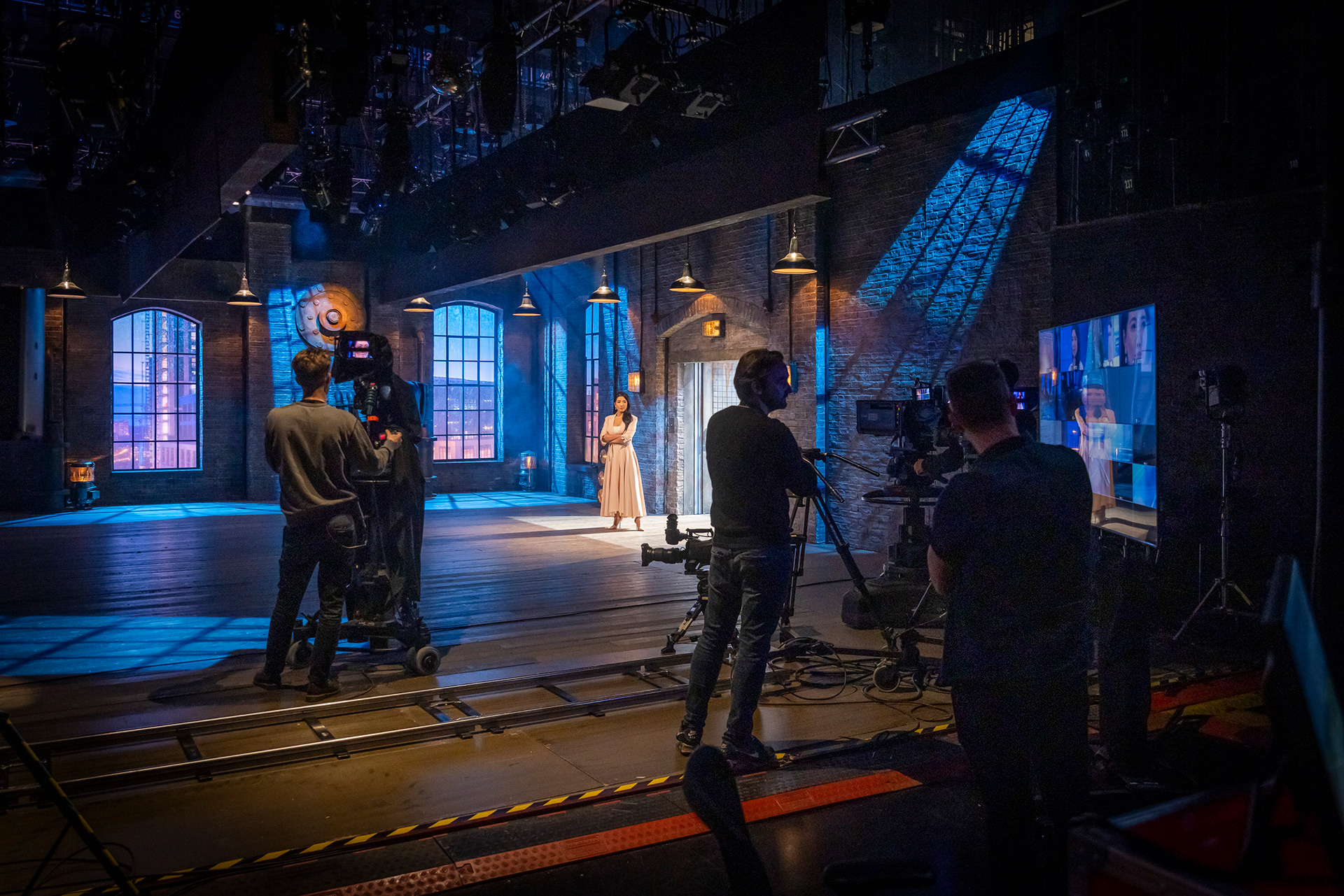 Susie Ma behind the scenes