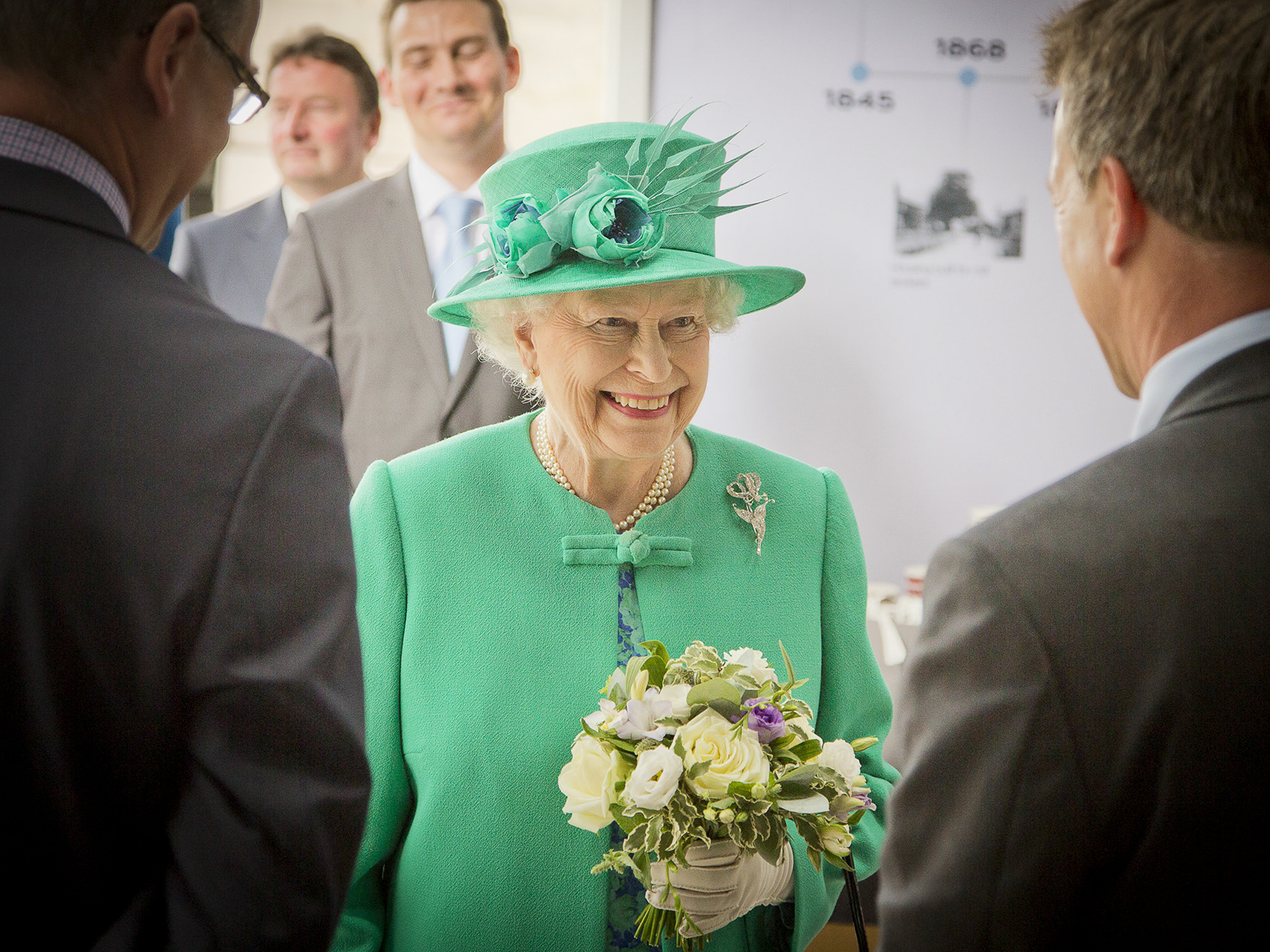 Her Majesty Queen Elizabeth. James Cropper Paper Makers