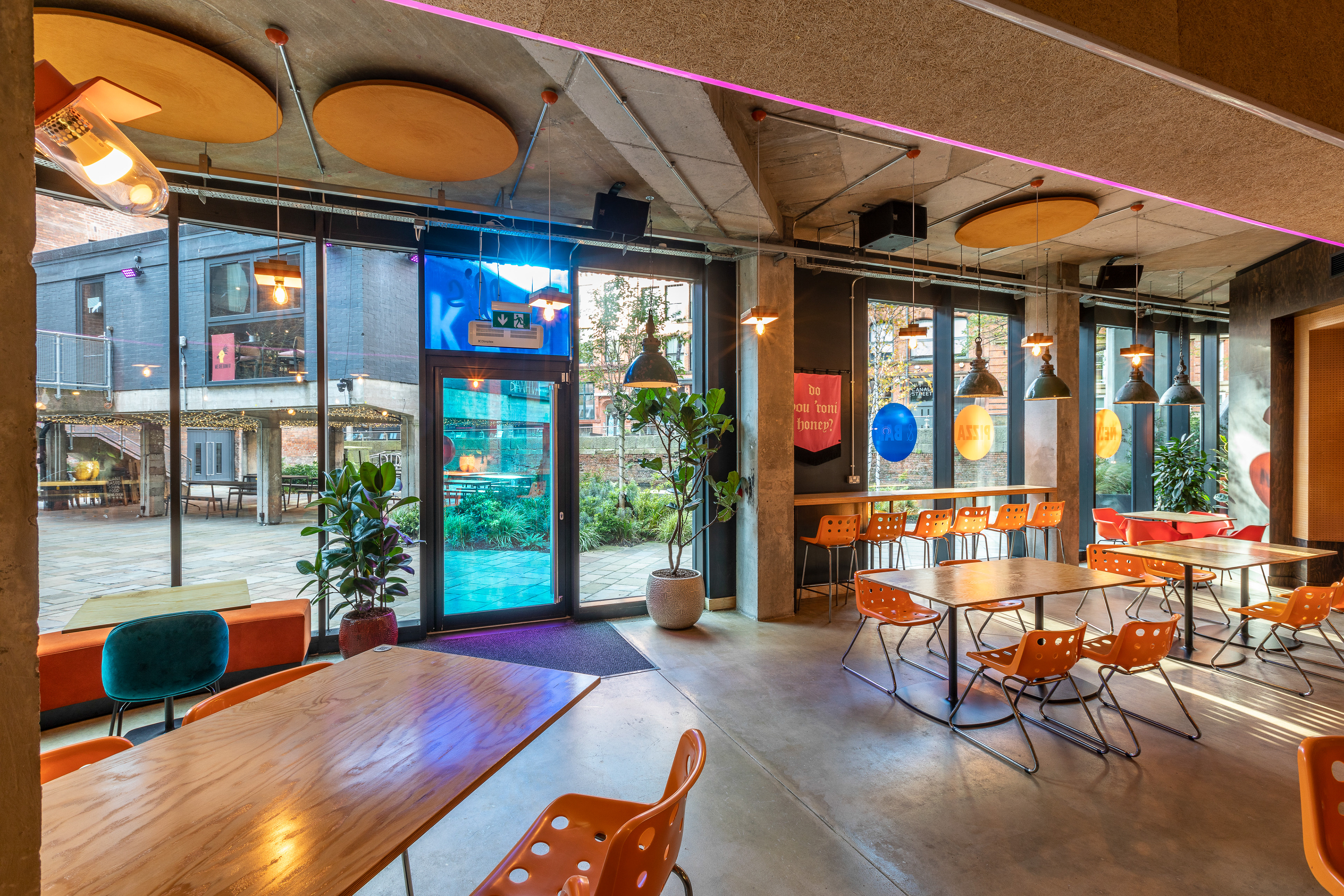 Nell's Pizza, Manchester. Up North Architects