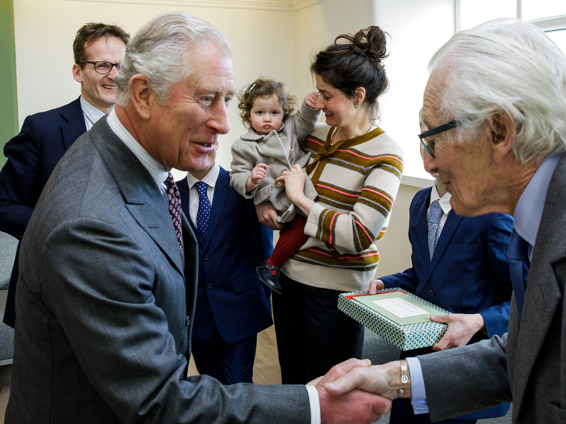 Prince Charles. James Cropper Paper Makers