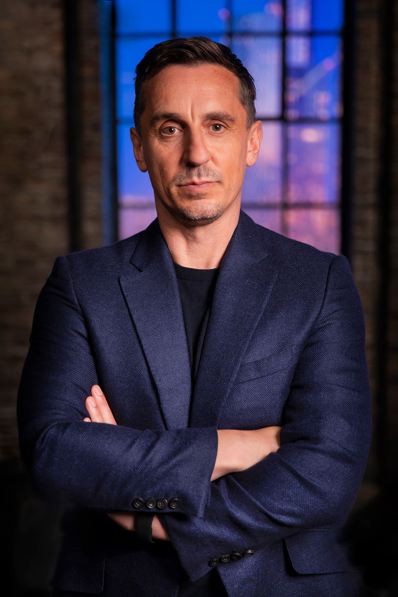 Gary Neville. Dragons' Den 2024. BBC