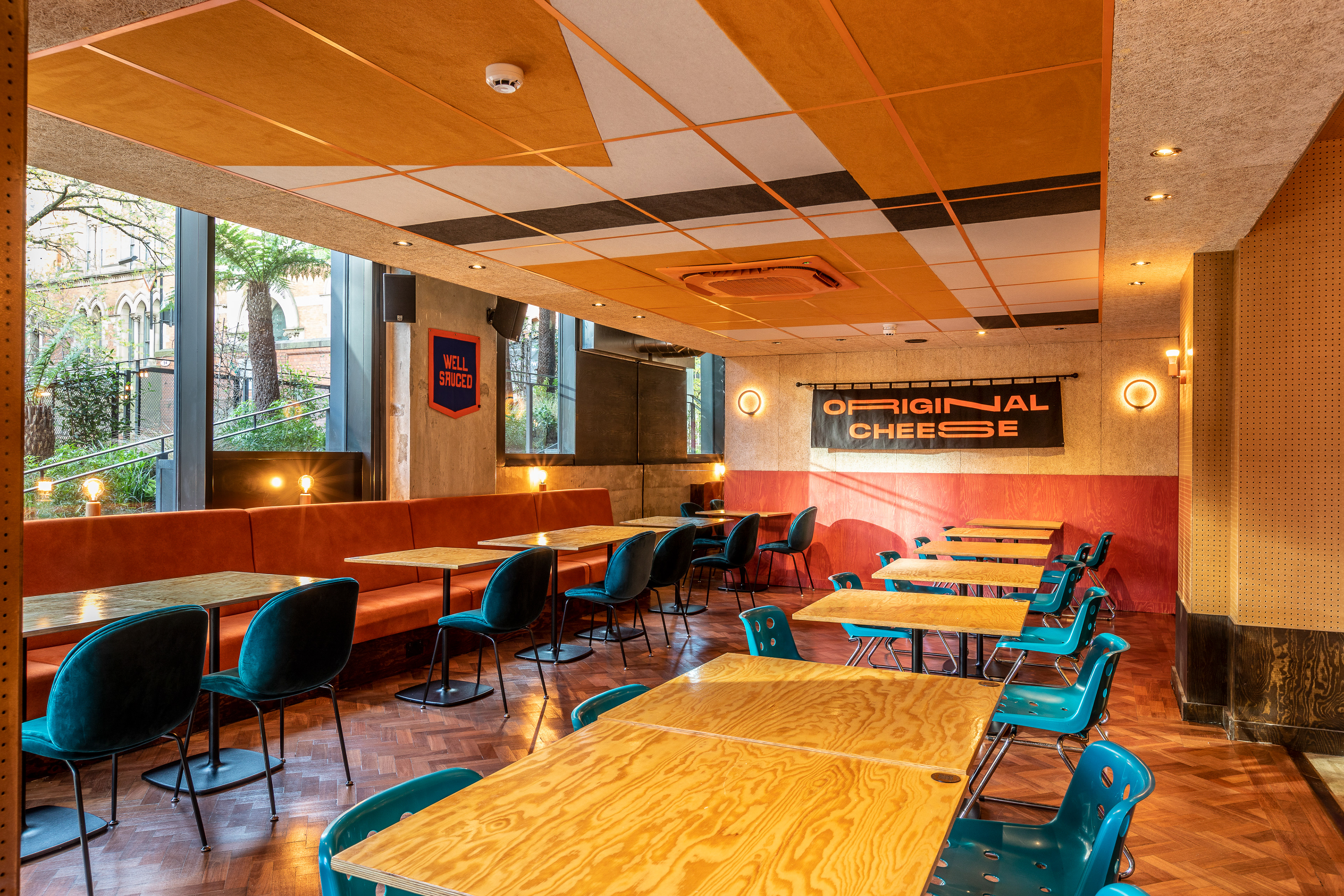 Nell's Pizza, Manchester. Up North Architects