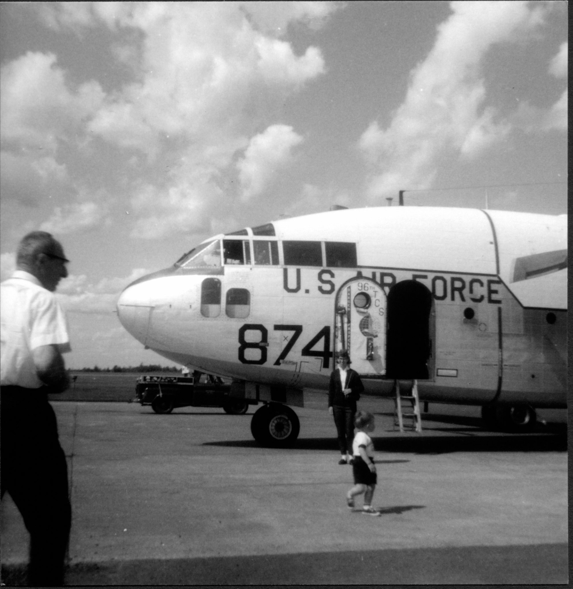 (1970? Seeing John off to England)