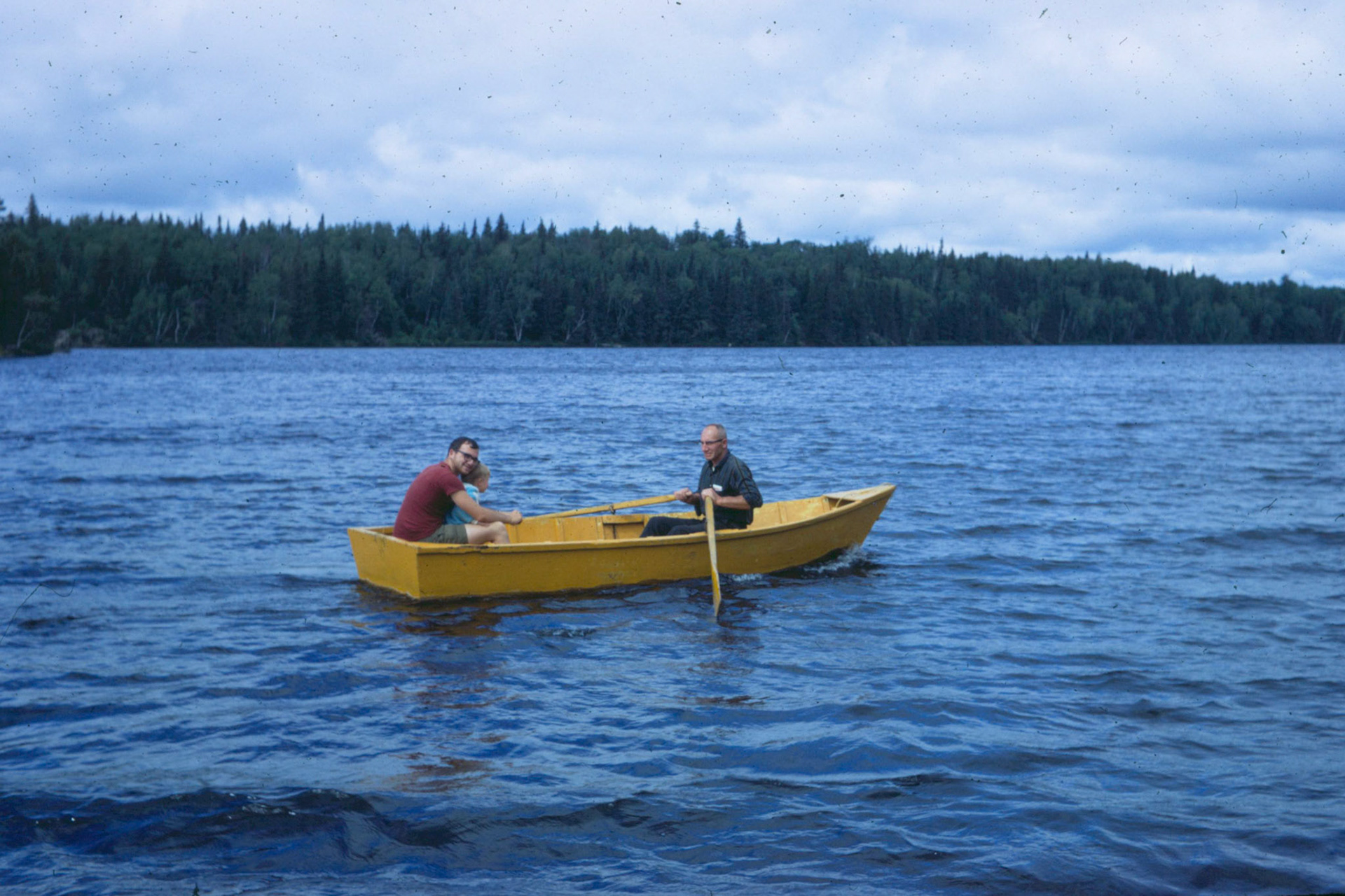 "Stoddards Camp Kenora, Ontario, Canada - 8-7-67 - Randy John Dad"