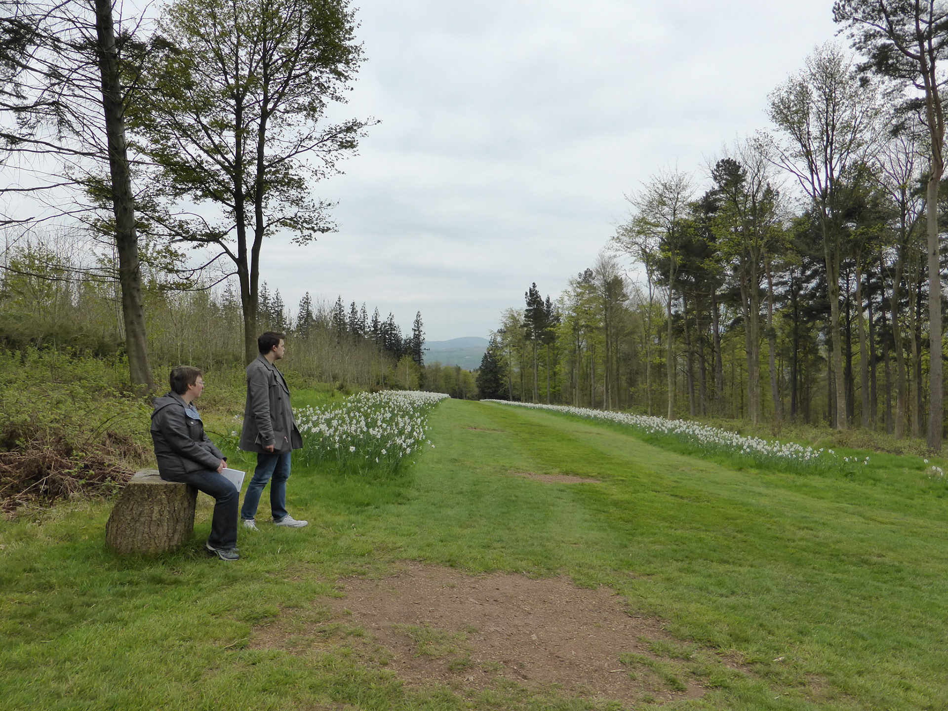 View from the Patte D'oie