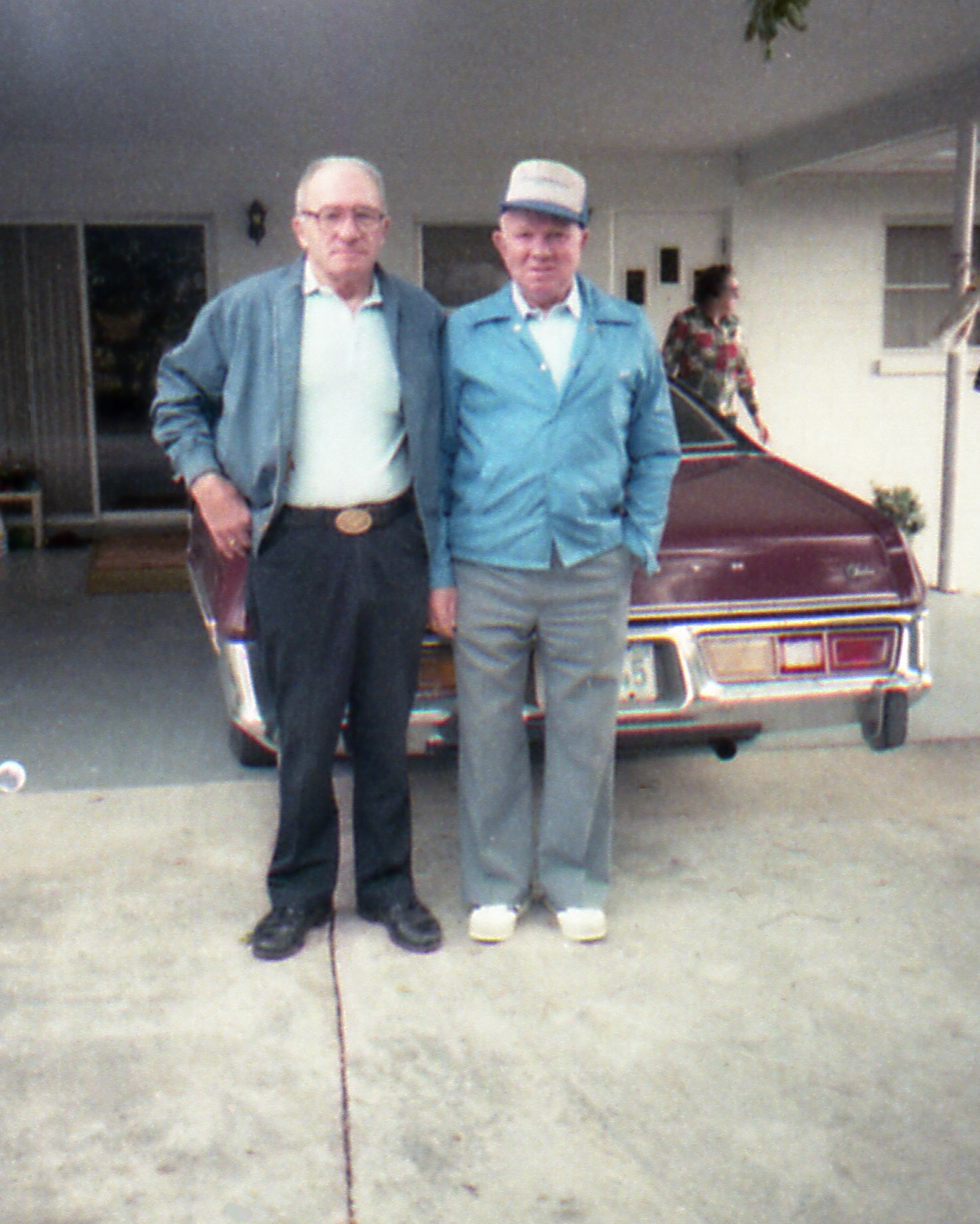 Dad and friend Louis, Clermont, FL, perhaps?