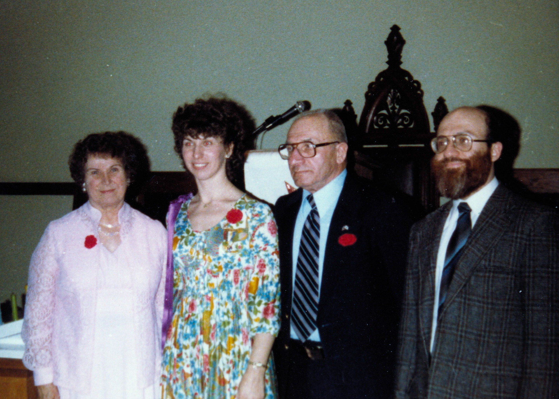 "Mom, Joyce, Dad and John - Taken in Willmar, MN - 1980"