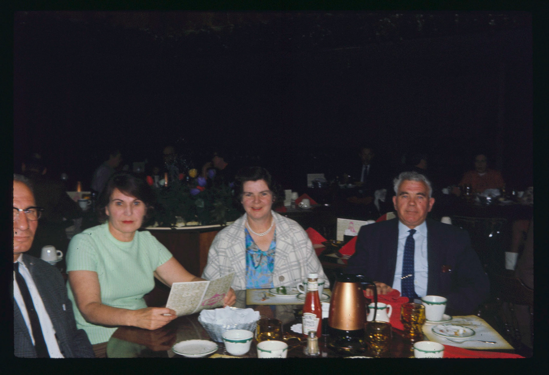 "Rainbow - April 29 1969 - John, Lyn, Grace, Edgar"