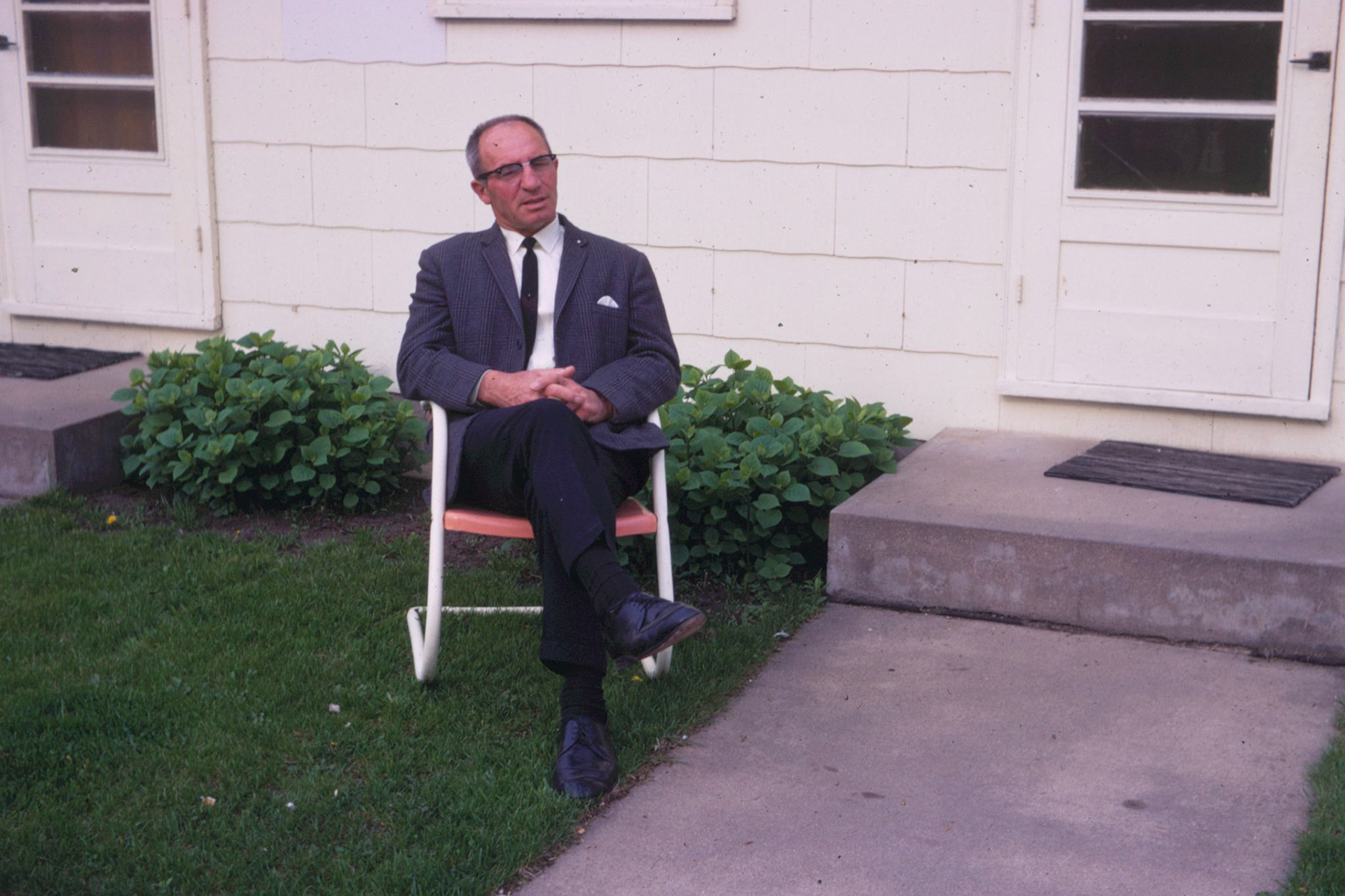 "May 4 1969 - John at Motel"