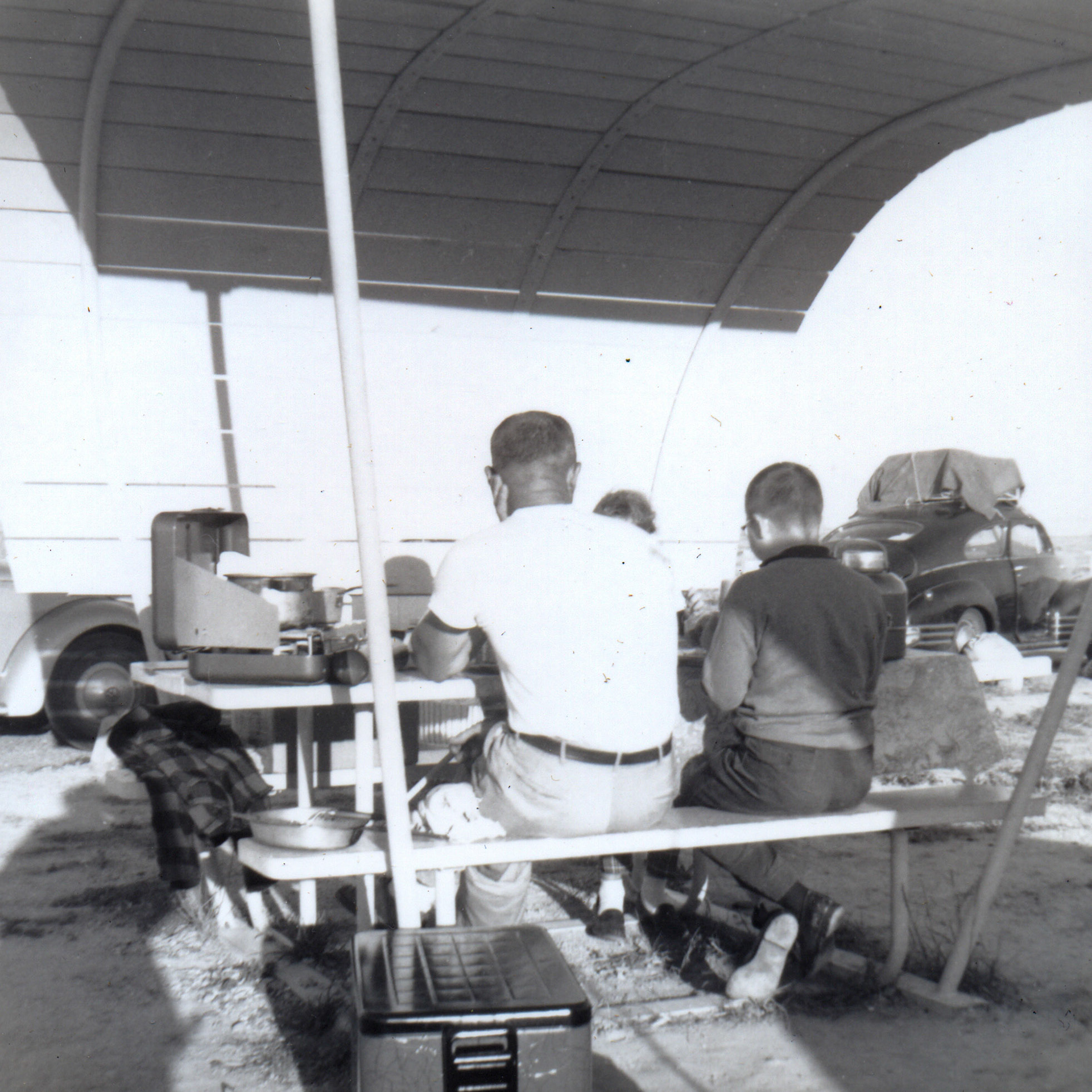 "Johnny and his Dad"