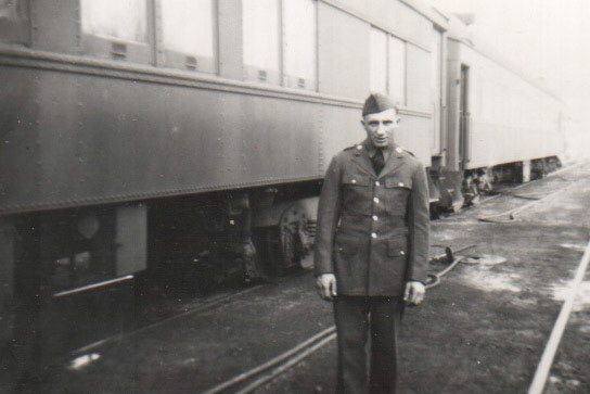 Jack Orrison at North Platte, Neb. 1942