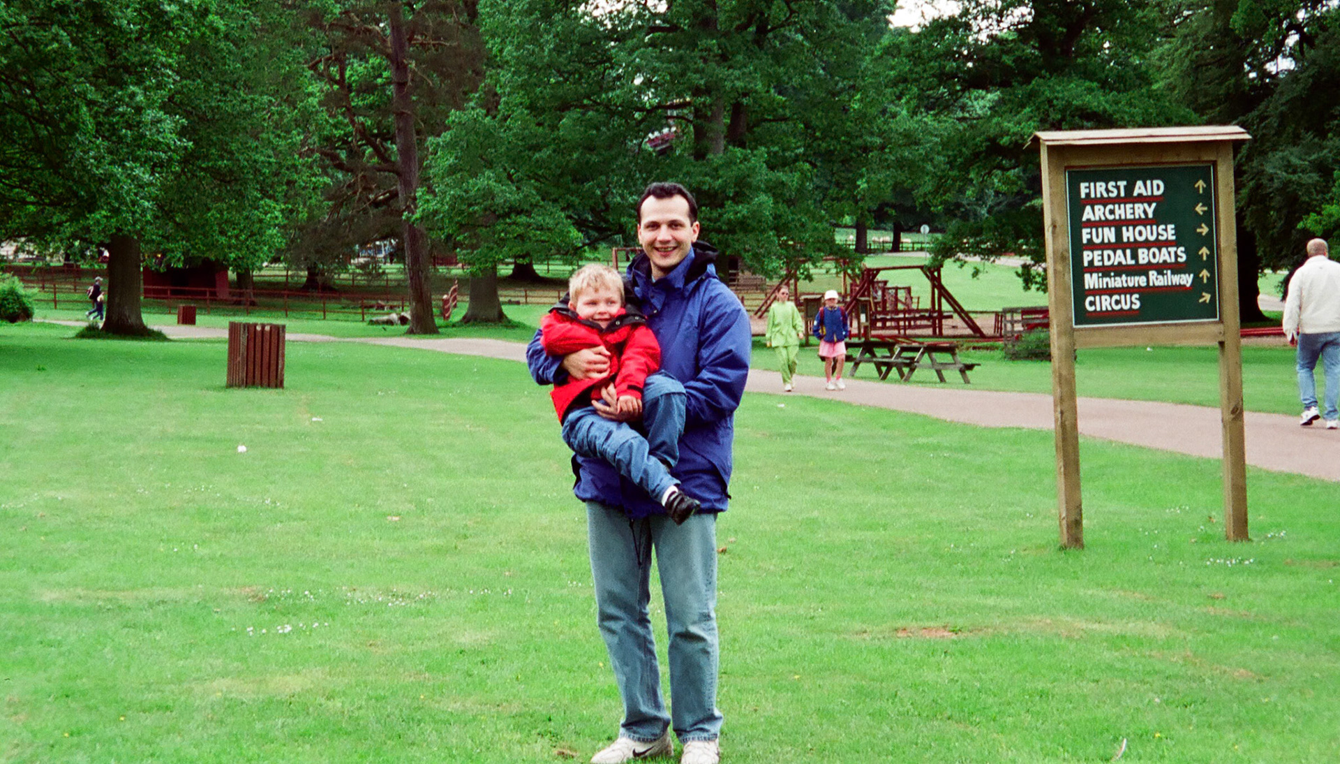 Yener and David at Lowther Leisure Park