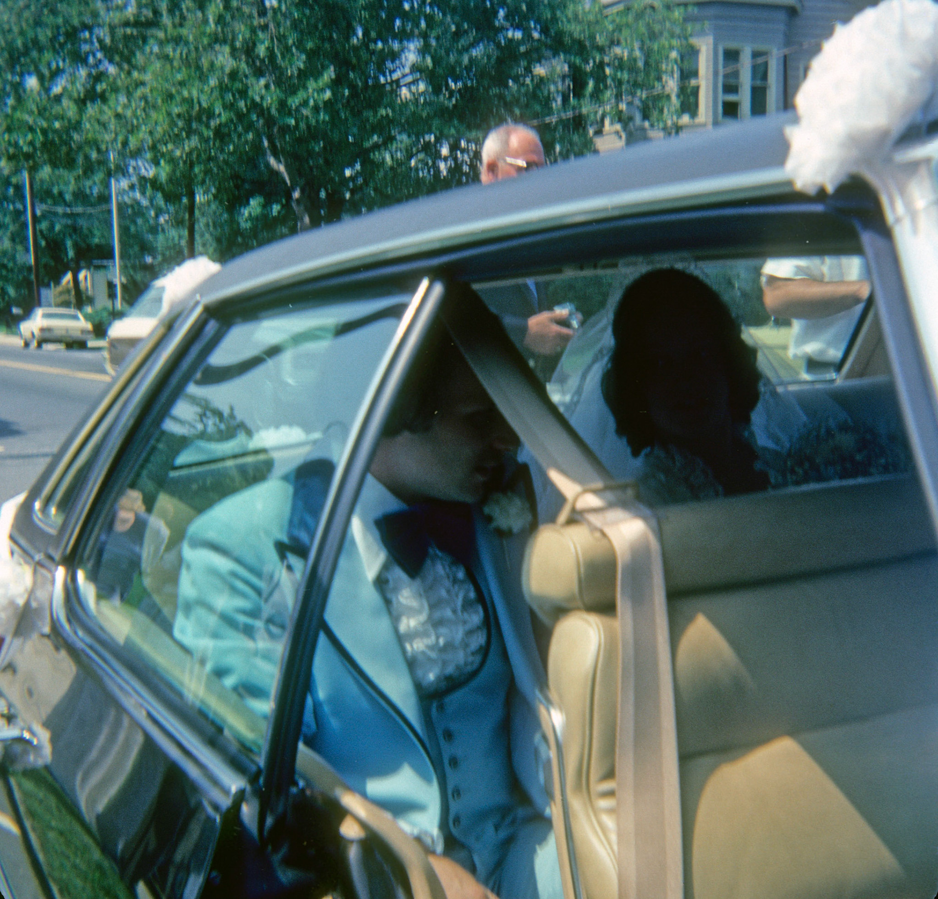 Bobby and Pam Miller's wedding - 27 Aug 1977