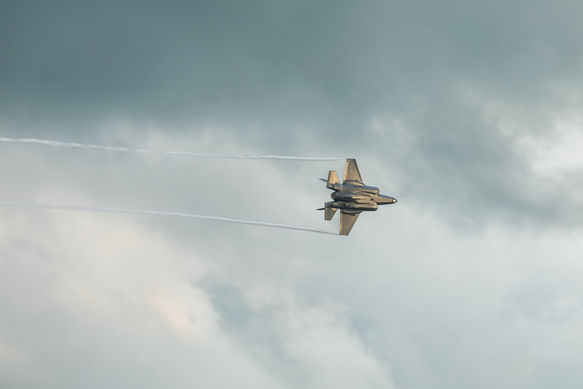 F-35 Lightning II Demo Team - USAF - Sanicole Airshow - ©2022