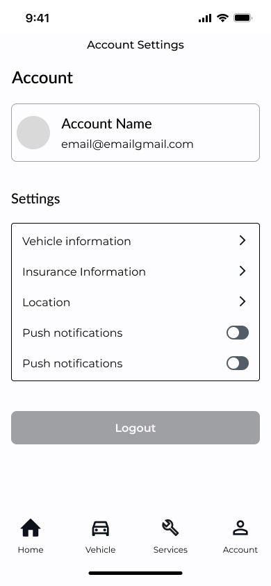 Account Settings