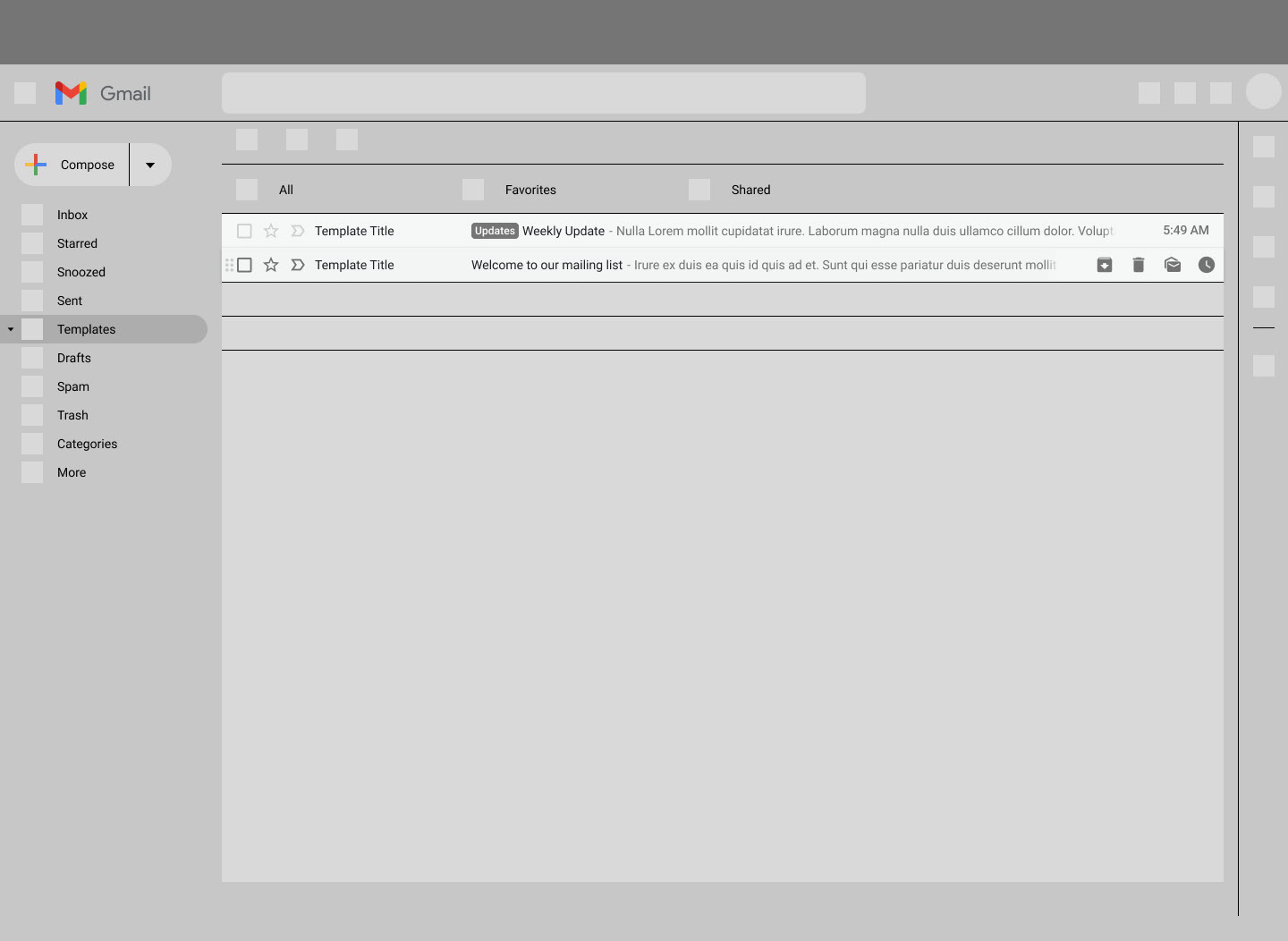 Template View