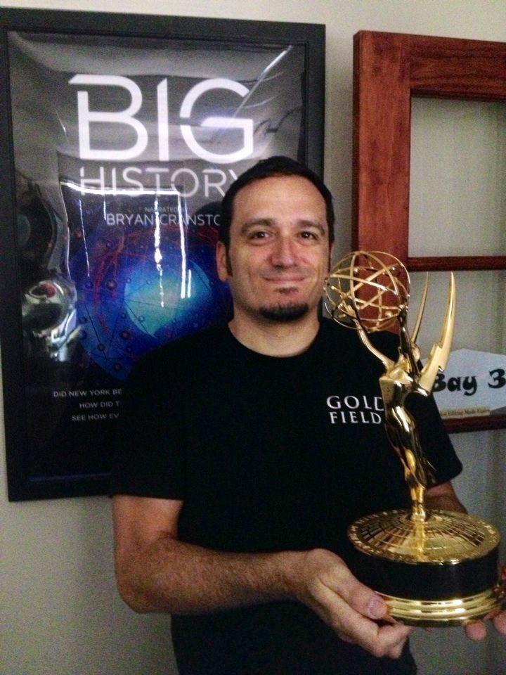 The Emmy won by Flight 33 Productions for Big History